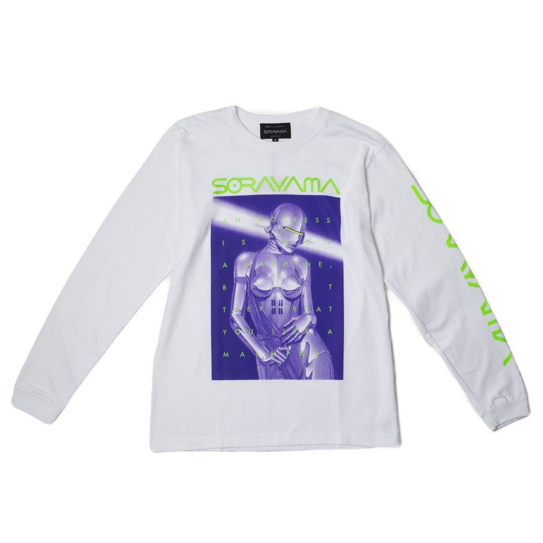 Club Sorayama × Medicom Toy MEDICOM X SYNC X HAJIME SORAYAMA SEXY ROBOT LONG SLEEVE TEE Size US L / EU 52-54 / 3 - 2 Thumbnail
