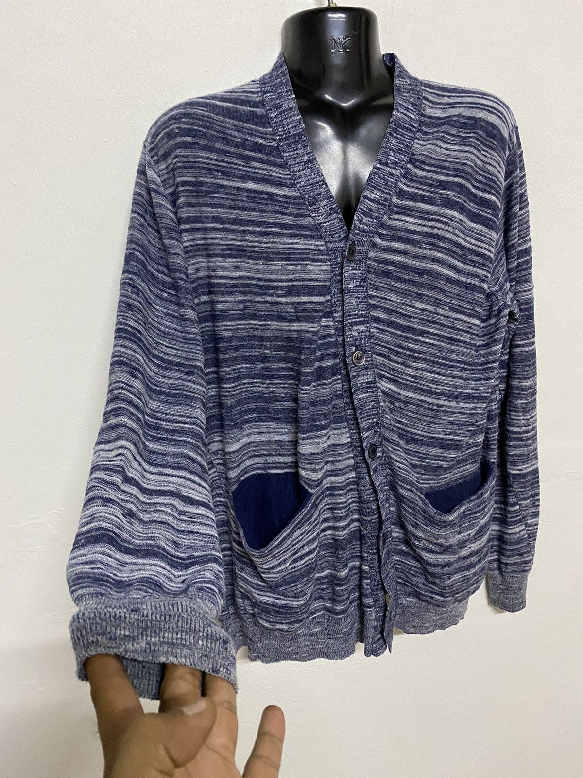 Comme des Garcons × Japanese Brand × Junya Watanabe Comme Des Garcons Homme Plus Knitwear Size US L / EU 52-54 / 3 - 5 Thumbnail