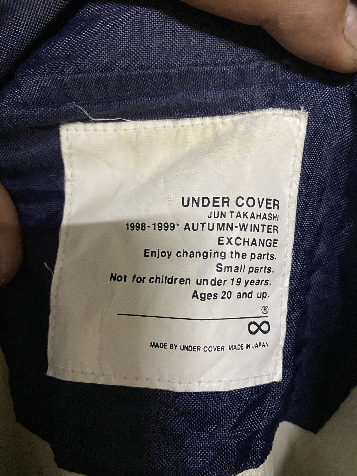 Japanese Brand × Undercover × Vintage Vtg Undercover Jun Takahashi 98-99 Autumn Winter Collection Size US XL / EU 56 / 4 - 10 Thumbnail