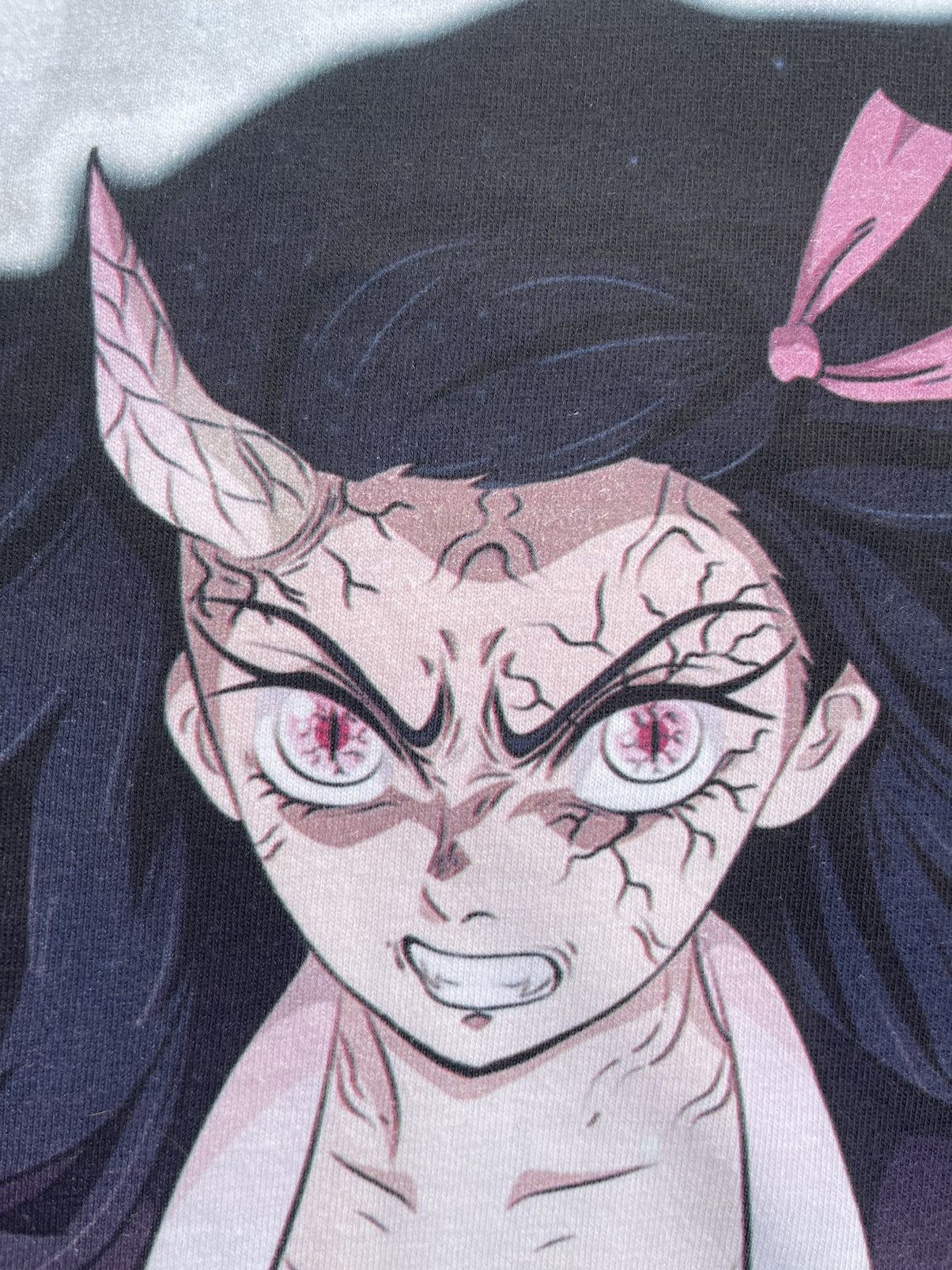 Anime × Cartoon Network × Japanese Brand Demon Slayer Nezuko Killer Bootleg Tshirt Size US XXL / EU 58 / 5 - 4 Thumbnail