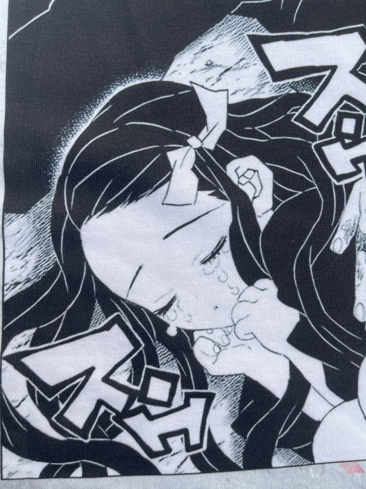 Anime × Cartoon Network × Japanese Brand Demon Slayer Nezuko Killer Bootleg Tshirt Size US XXL / EU 58 / 5 - 7 Thumbnail