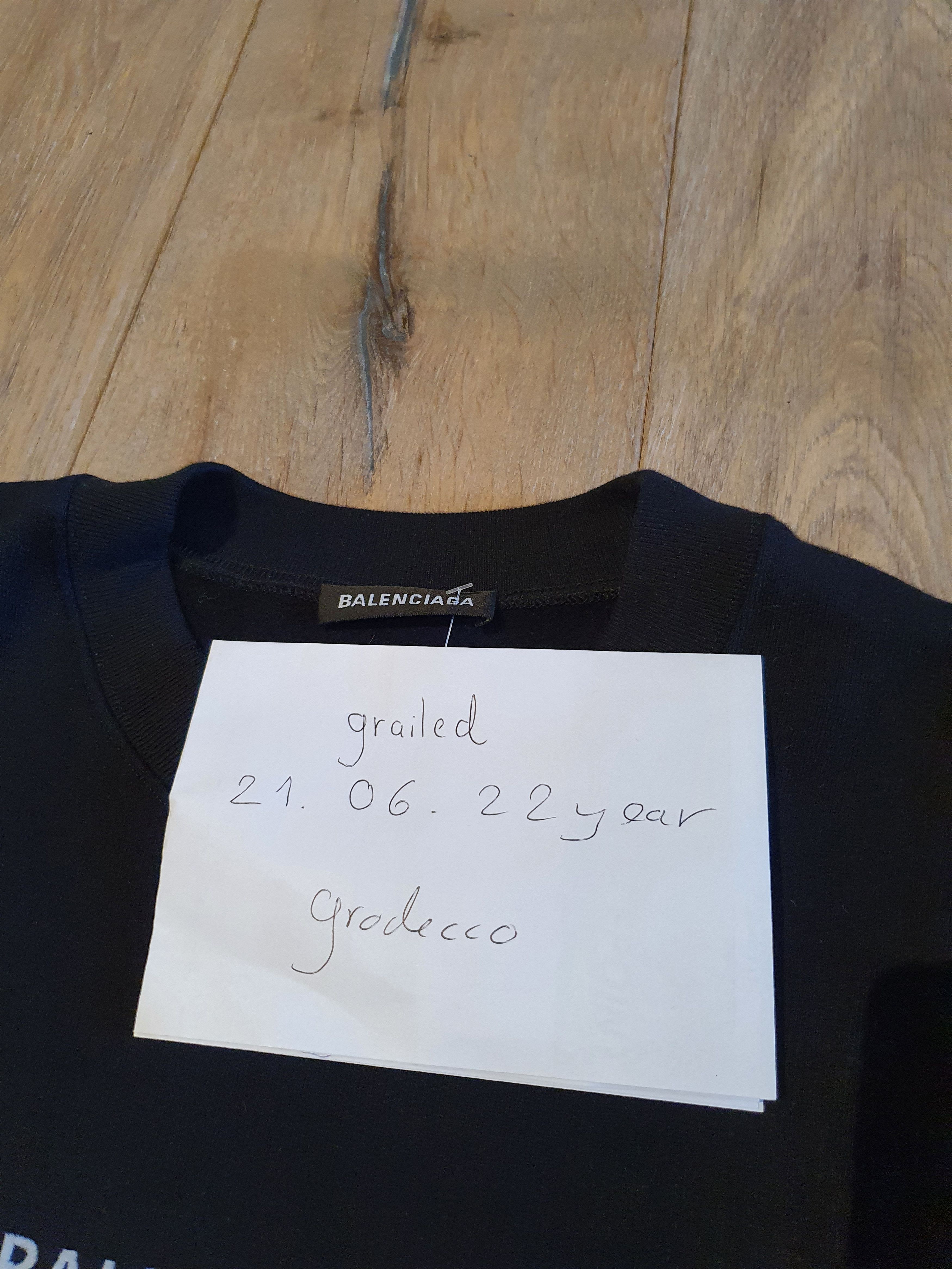 Balenciaga Balenciaga sweatshirt Paris 40 Rue De Sevres Size US M / EU 48-50 / 2 - 3 Thumbnail