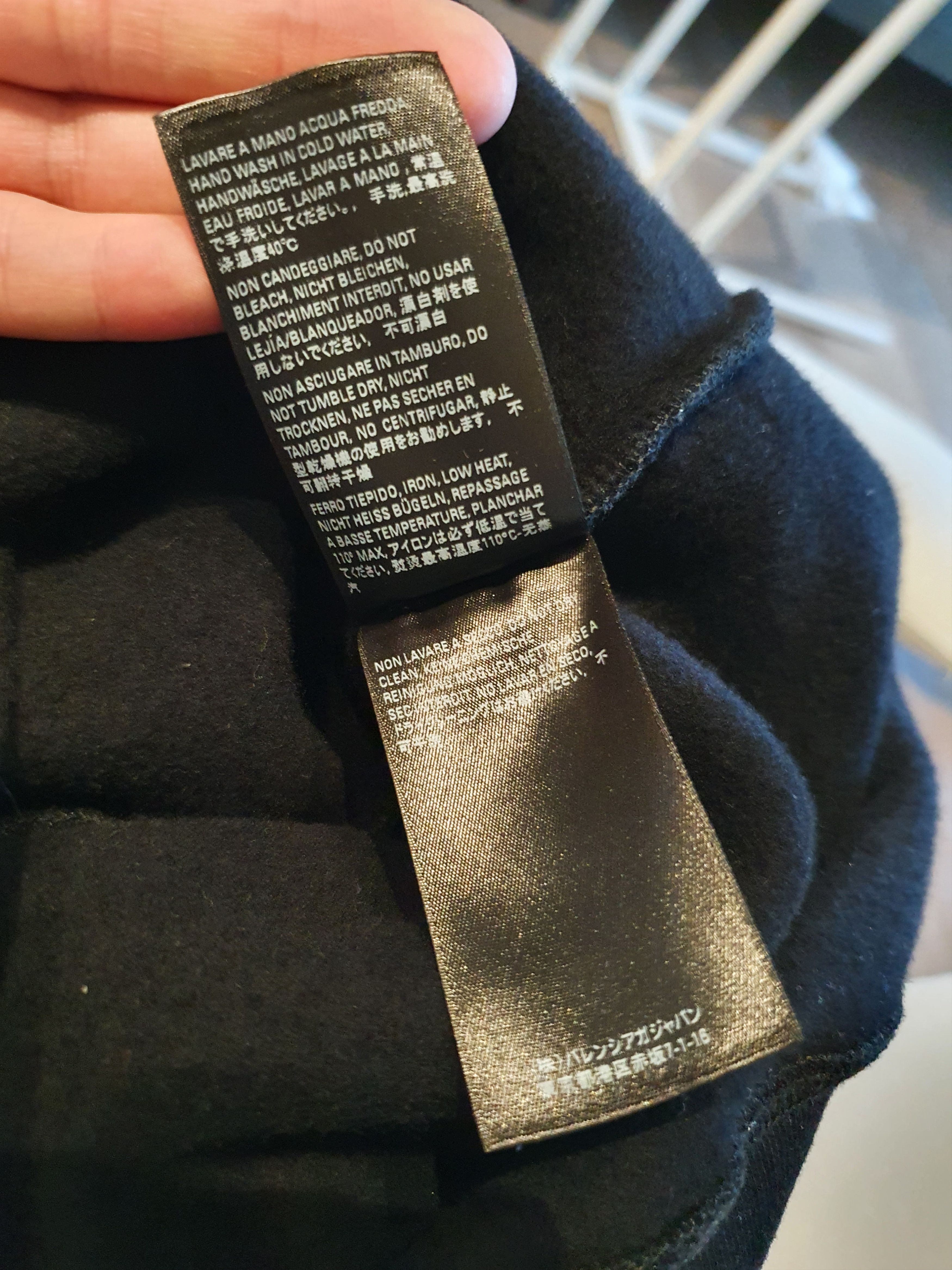 Balenciaga Balenciaga sweatshirt Paris 40 Rue De Sevres Size US M / EU 48-50 / 2 - 5 Thumbnail