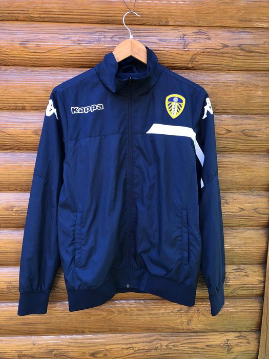 Vintage LEEDS UNITED FOOTBALL SOCCER TRACK TOP JACKET KAPPA Grailed