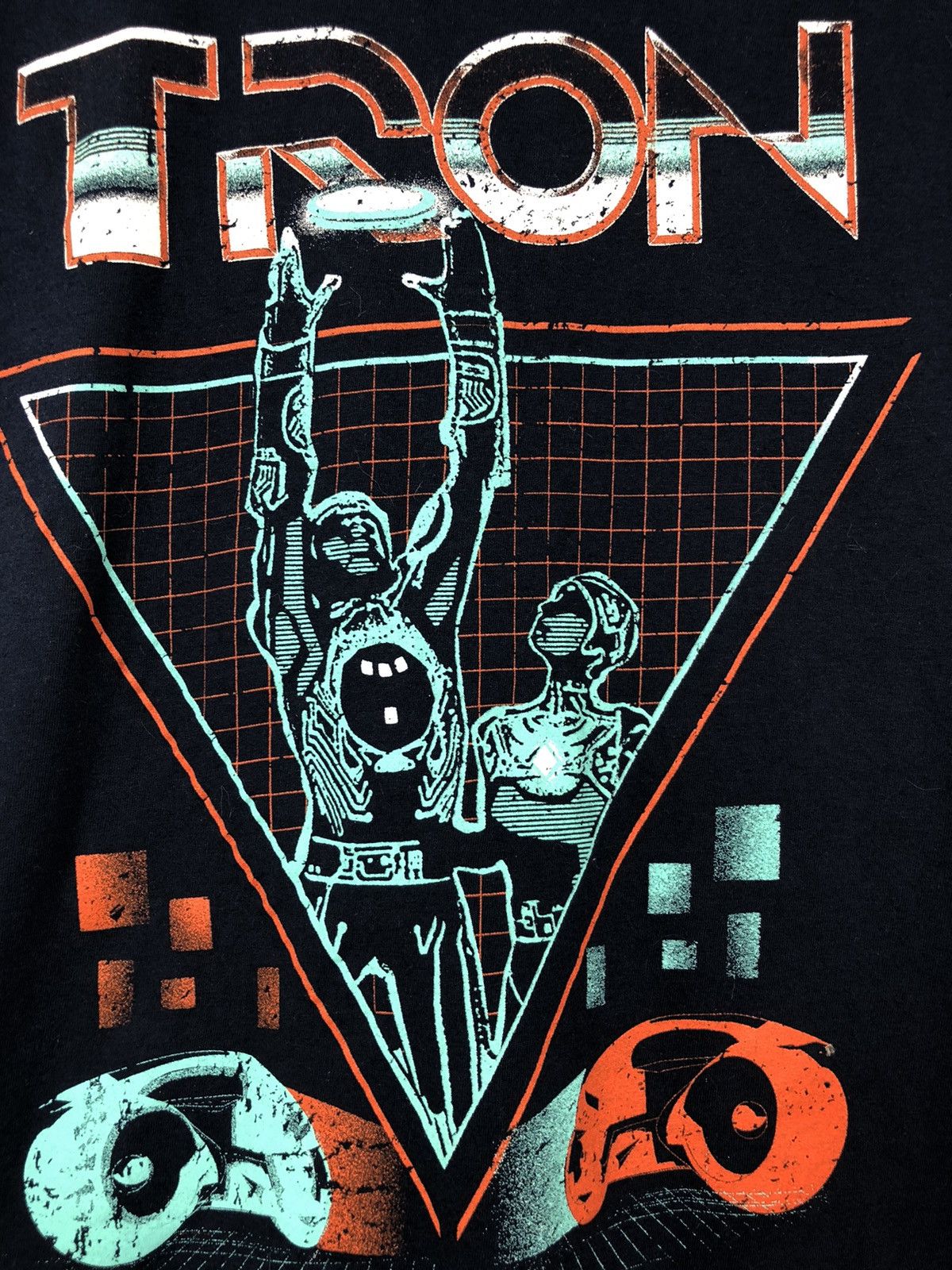 Disney × Vintage Vintage Destroyed Tron Disney Movies T-shirt Size US M / EU 48-50 / 2 - 3 Thumbnail