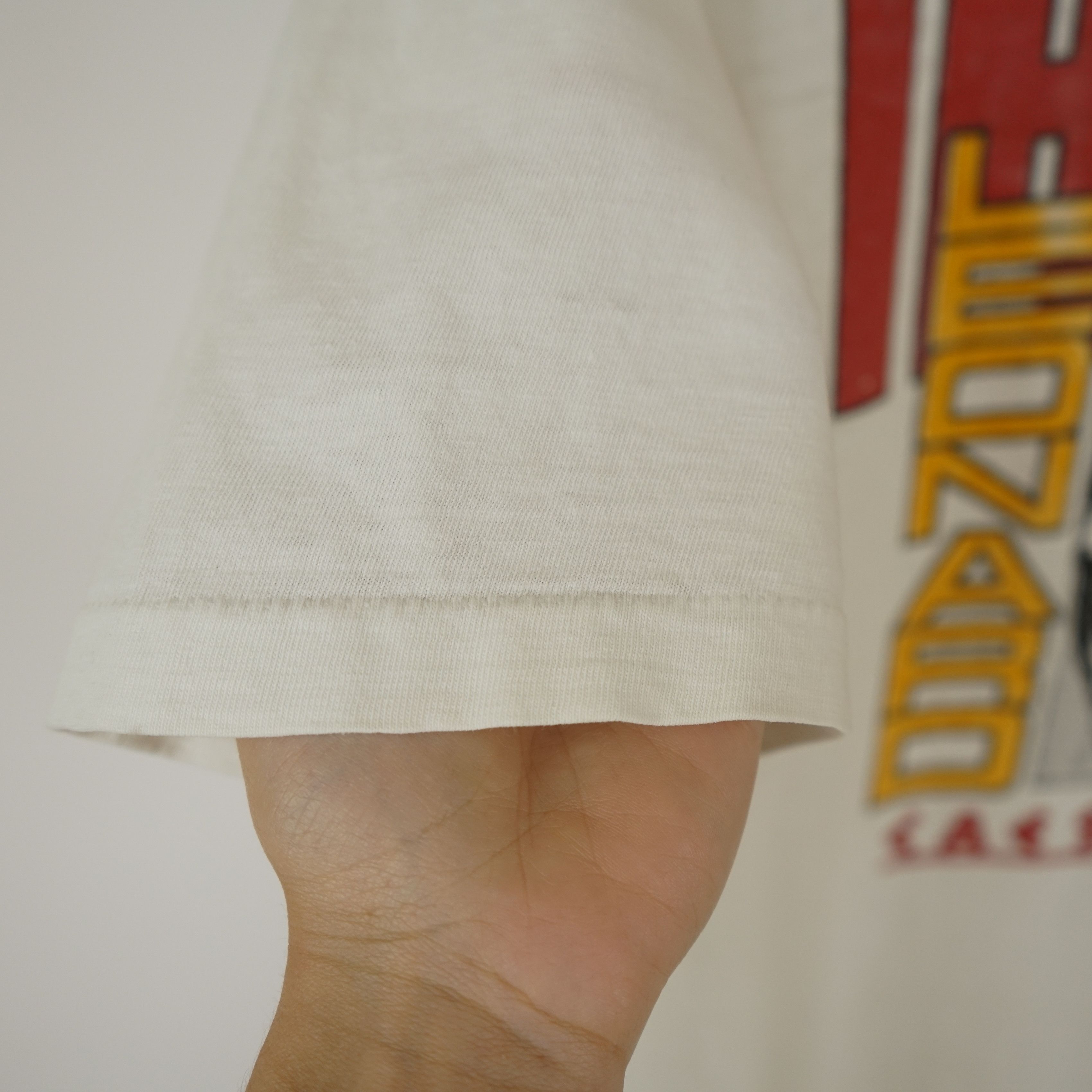 Rap Tees × Vintage Vintage Ray Leonard vs Thomas Hearns Boxing Promo t shirt Size US L / EU 52-54 / 3 - 5 Thumbnail