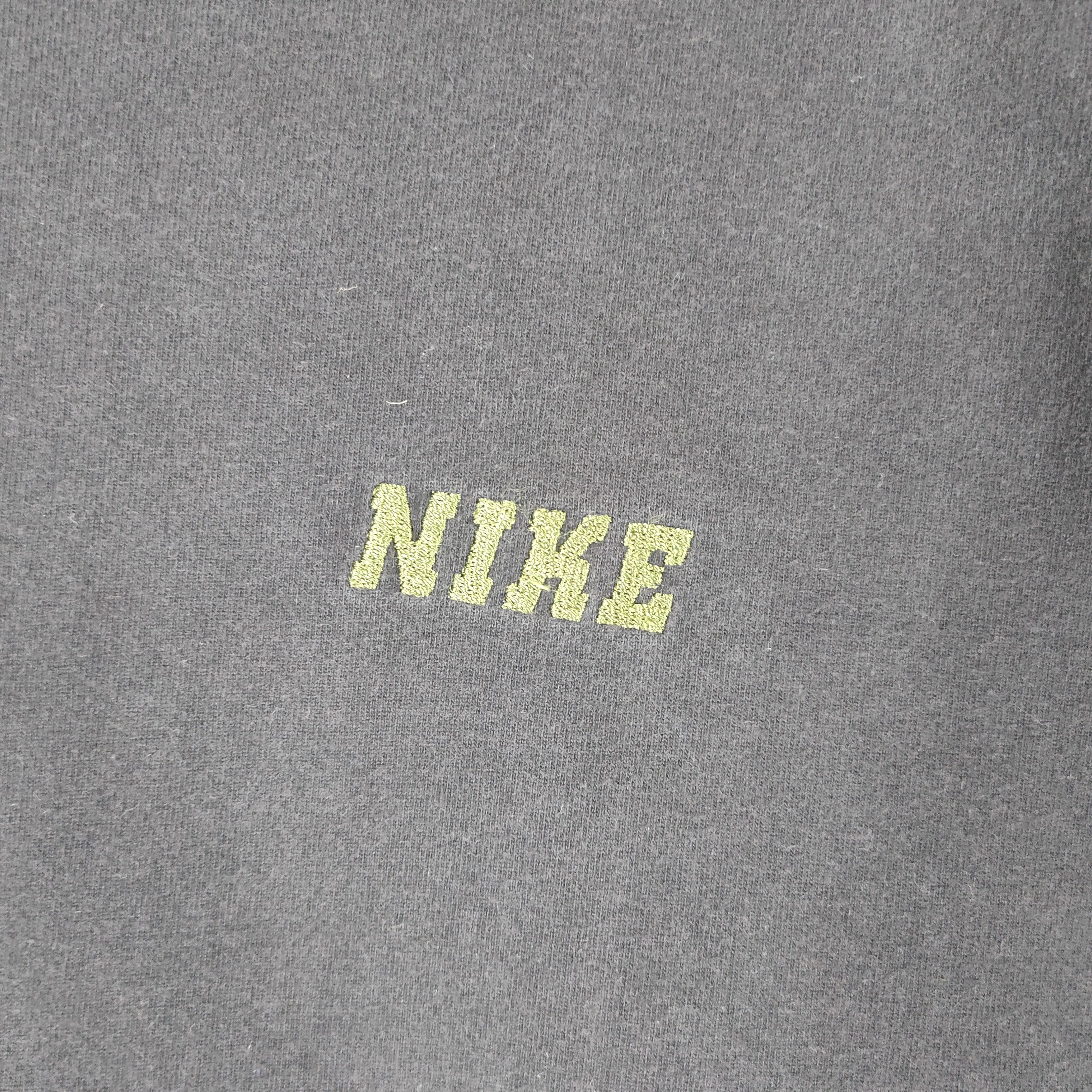 Nike Vintage 90s NIKE Embroidery Swoosh Box Spellout Sweatshirt Size US L / EU 52-54 / 3 - 3 Thumbnail