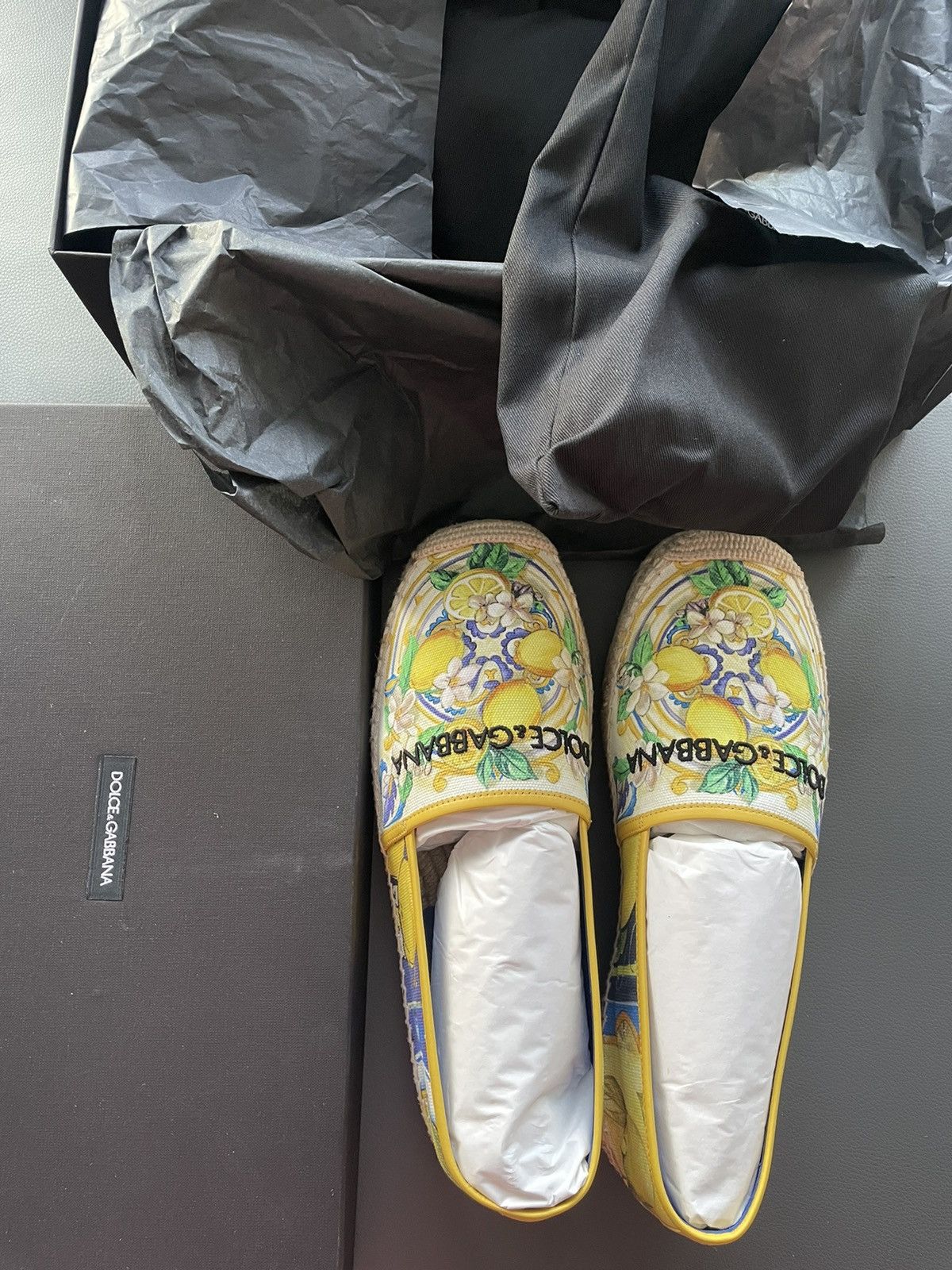 Dolce & Gabbana Rare Brand New Limited Edition Runway DG Logo Espadrilles Size US 8 / EU 41 - 25 Thumbnail