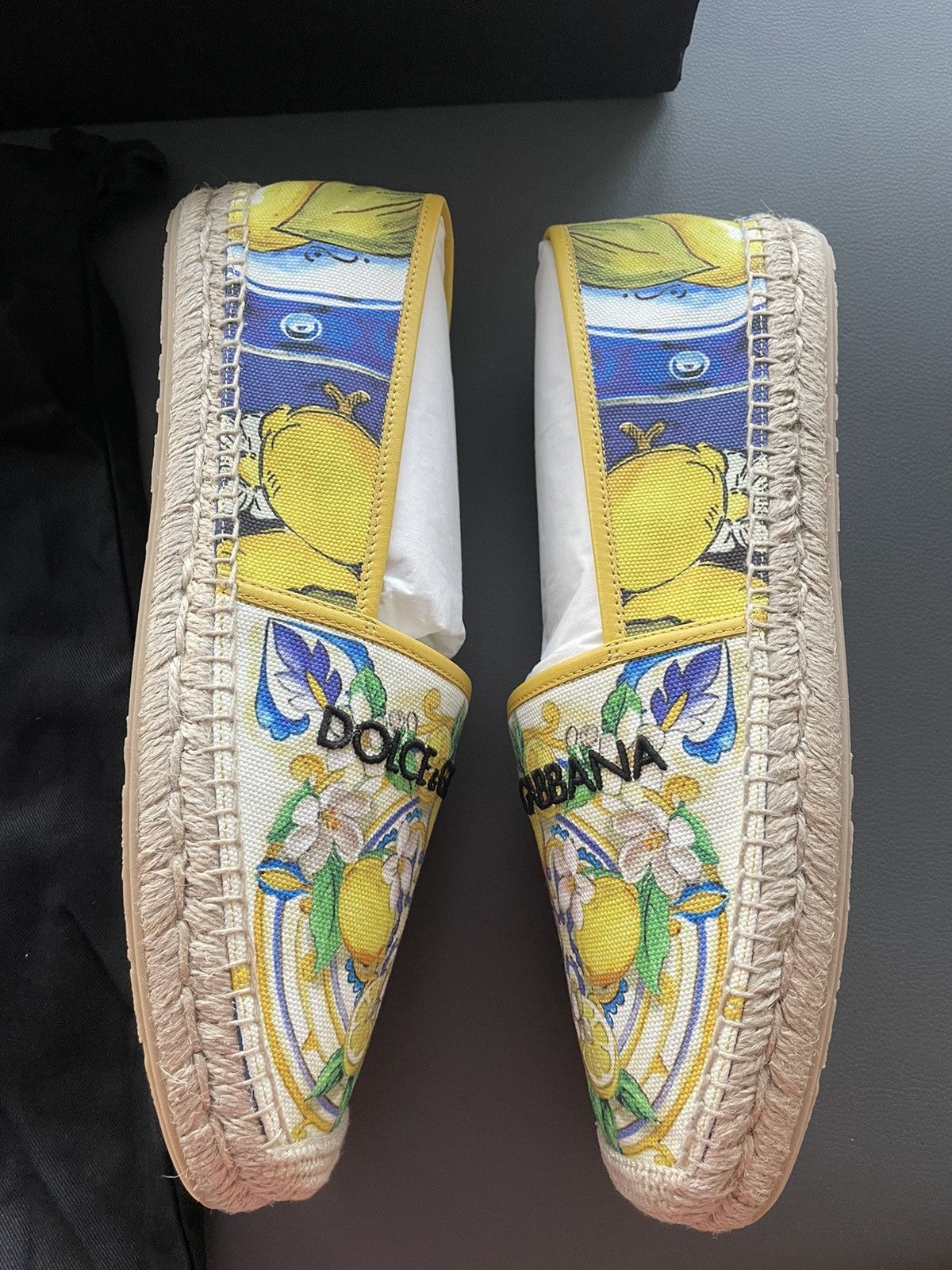 Dolce & Gabbana Rare Brand New Limited Edition Runway DG Logo Espadrilles Size US 8 / EU 41 - 14 Thumbnail