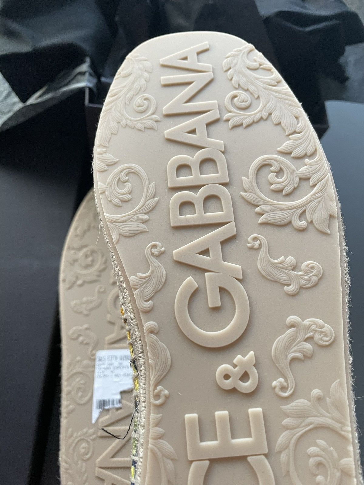 Dolce & Gabbana Rare Brand New Limited Edition Runway DG Logo Espadrilles Size US 8 / EU 41 - 8 Thumbnail