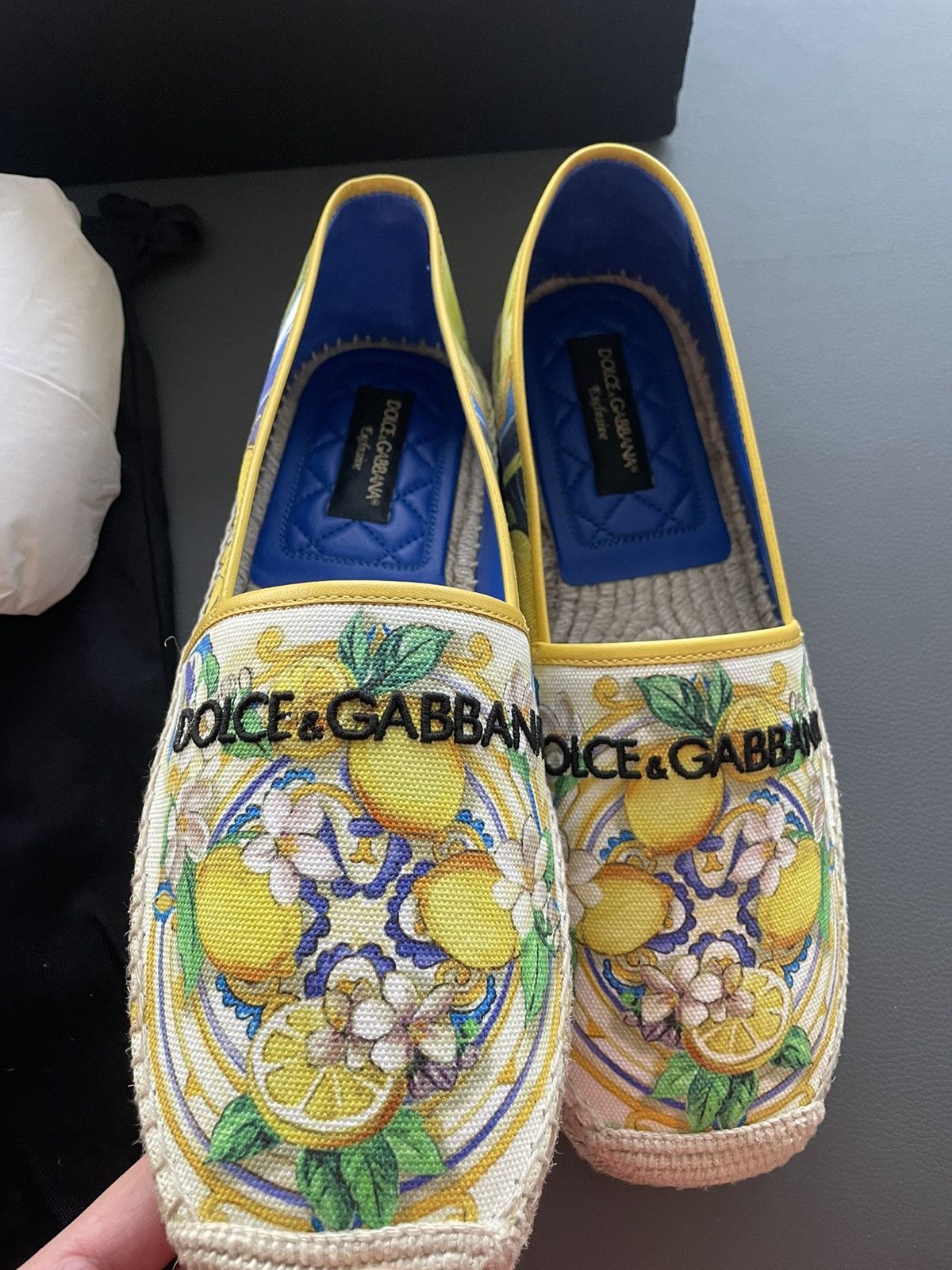 Dolce & Gabbana Rare Brand New Limited Edition Runway DG Logo Espadrilles Size US 8 / EU 41 - 18 Thumbnail
