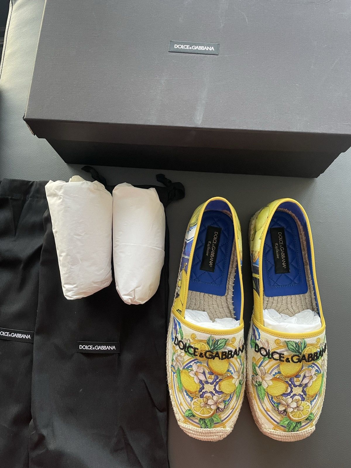 Dolce & Gabbana Rare Brand New Limited Edition Runway DG Logo Espadrilles Size US 8 / EU 41 - 5 Thumbnail