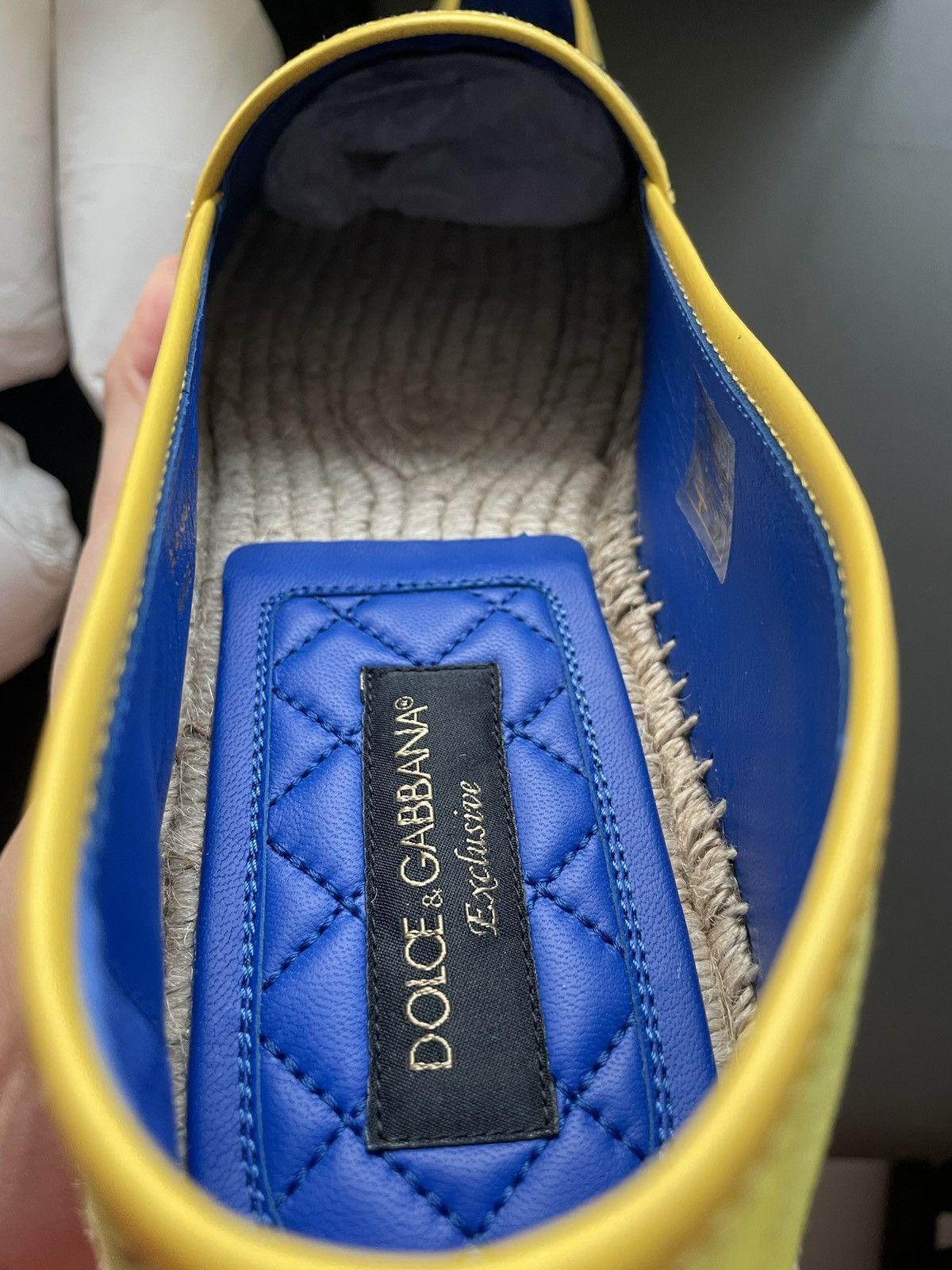 Dolce & Gabbana Rare Brand New Limited Edition Runway DG Logo Espadrilles Size US 8 / EU 41 - 15 Thumbnail