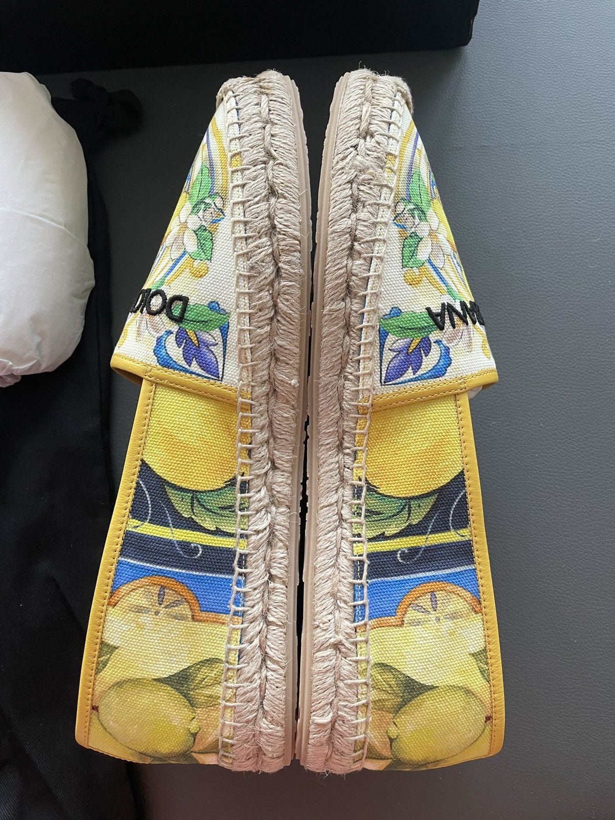 Dolce & Gabbana Rare Brand New Limited Edition Runway DG Logo Espadrilles Size US 8 / EU 41 - 16 Thumbnail