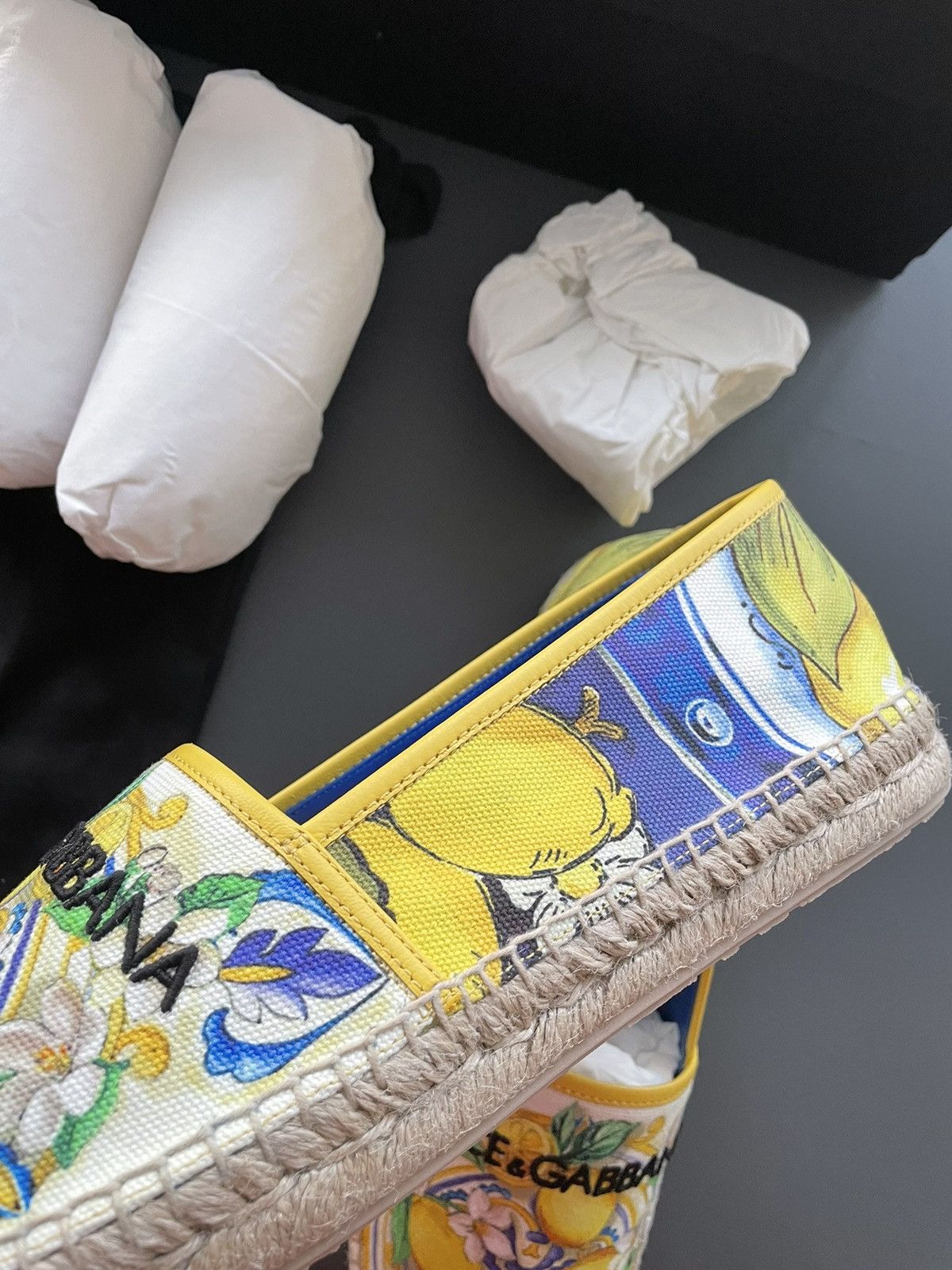 Dolce & Gabbana Rare Brand New Limited Edition Runway DG Logo Espadrilles Size US 8 / EU 41 - 23 Thumbnail