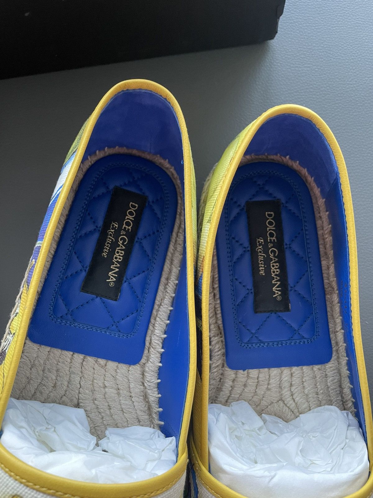 Dolce & Gabbana Rare Brand New Limited Edition Runway DG Logo Espadrilles Size US 8 / EU 41 - 20 Thumbnail