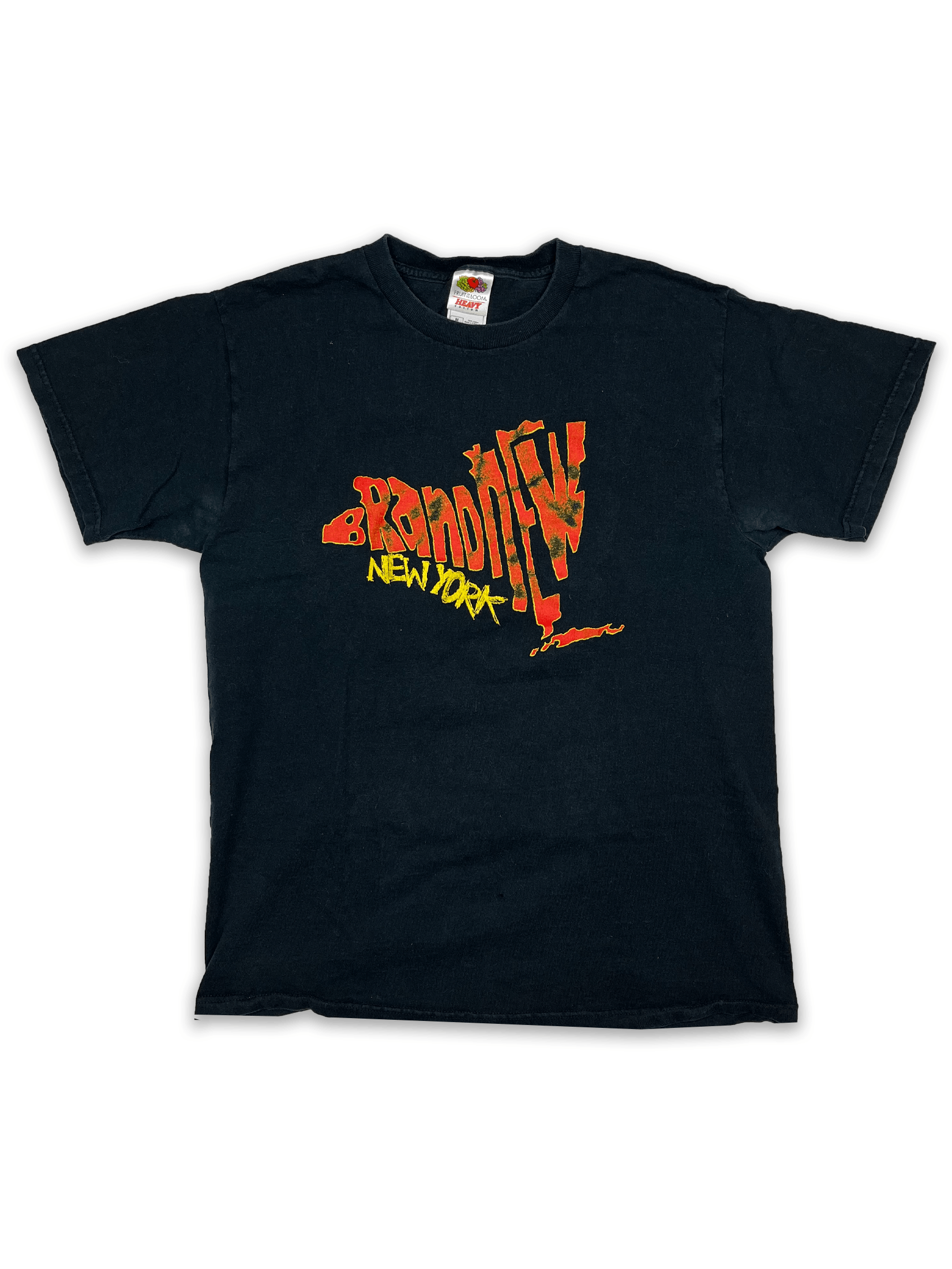 Band Tees × Vintage 2000s Brand New Band New York Tee | Grailed