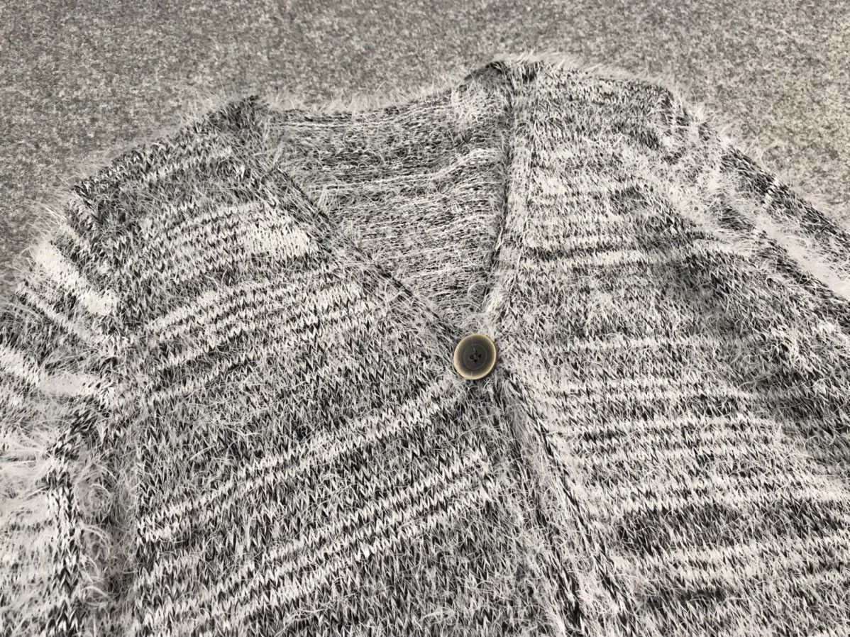 Japanese Brand Mohair Style Striped cardigan Size US S / EU 44-46 / 1 - 2 Thumbnail
