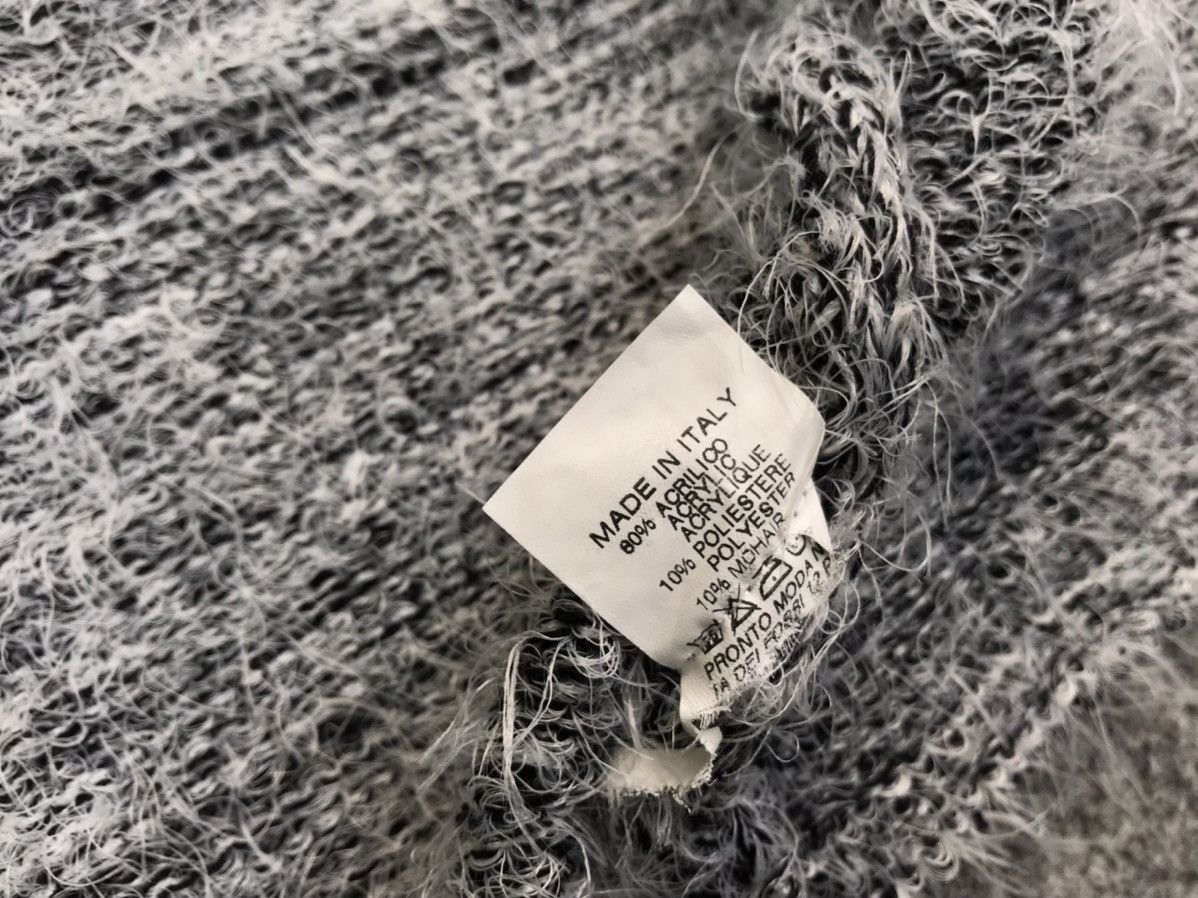 Japanese Brand Mohair Style Striped cardigan Size US S / EU 44-46 / 1 - 14 Thumbnail