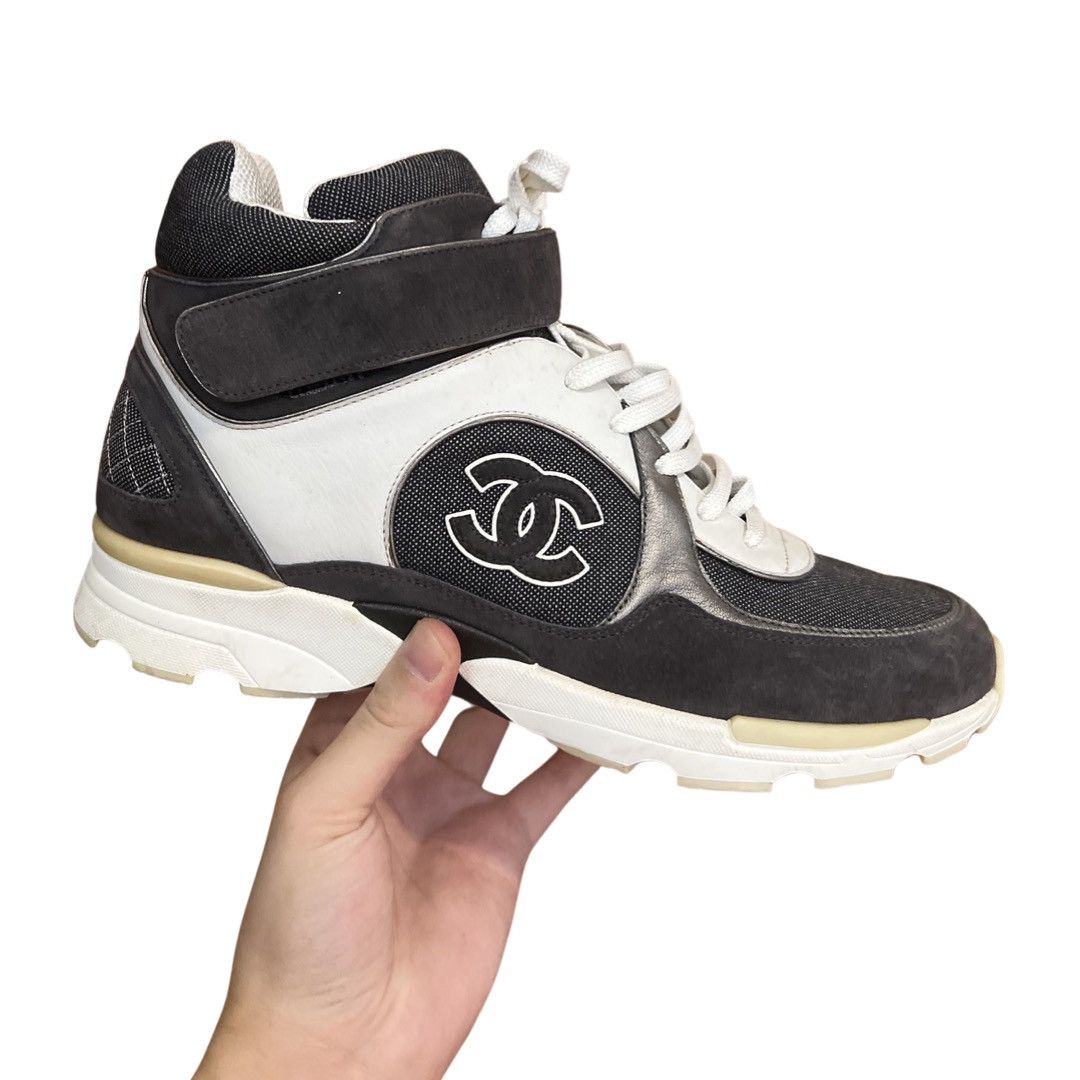 Chanel Karl Lagerfeld CHANEL HIGHTOP SNEAKERS Grailed