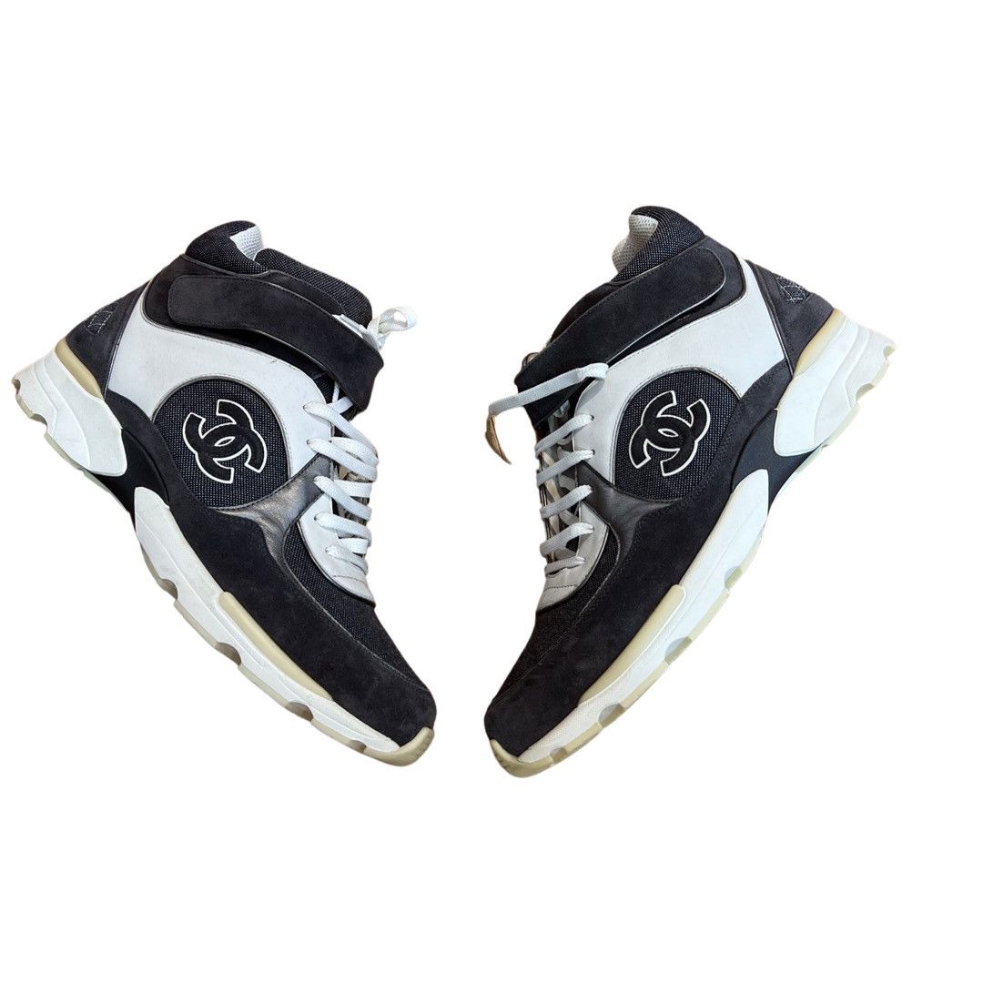 Chanel × Karl Lagerfeld CHANEL HIGHTOP SNEAKERS | Grailed Chanel × Karl Lagerfeld CHANEL HIGHTOP SNEAKERS | Grailed