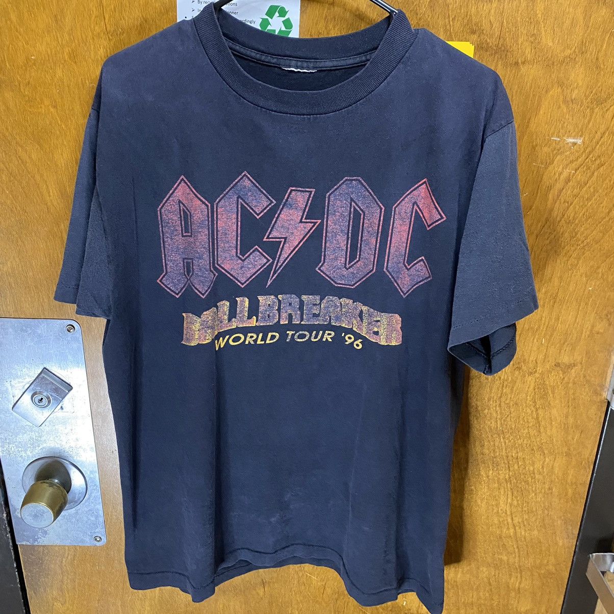 Vintage 1996 AC/DC Ball breaker tour tee shirt | Grailed