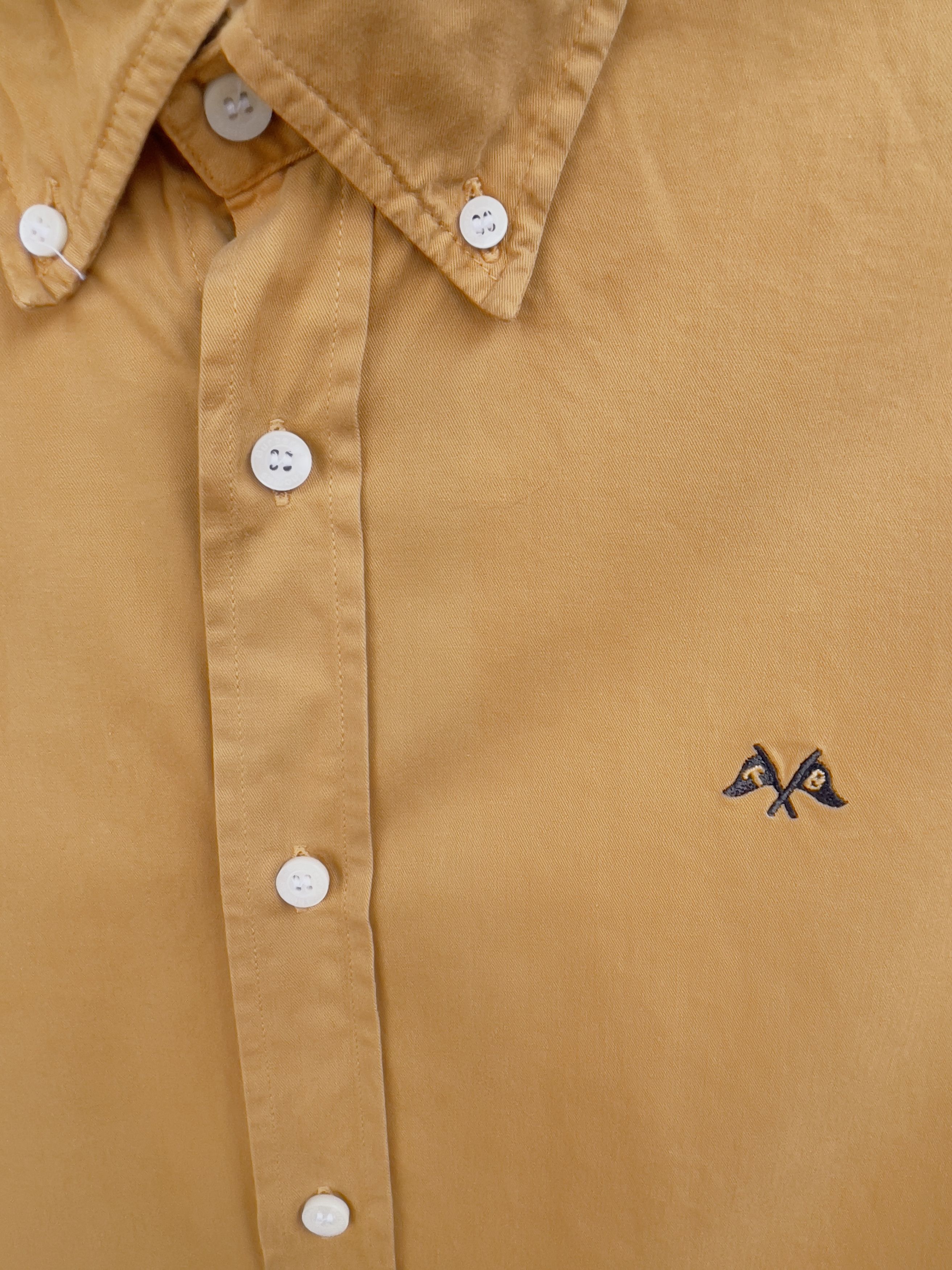 Burberry 🔥 TB Burberry mustard shirt. Size XL Size US XL / EU 56 / 4 - 8 Thumbnail