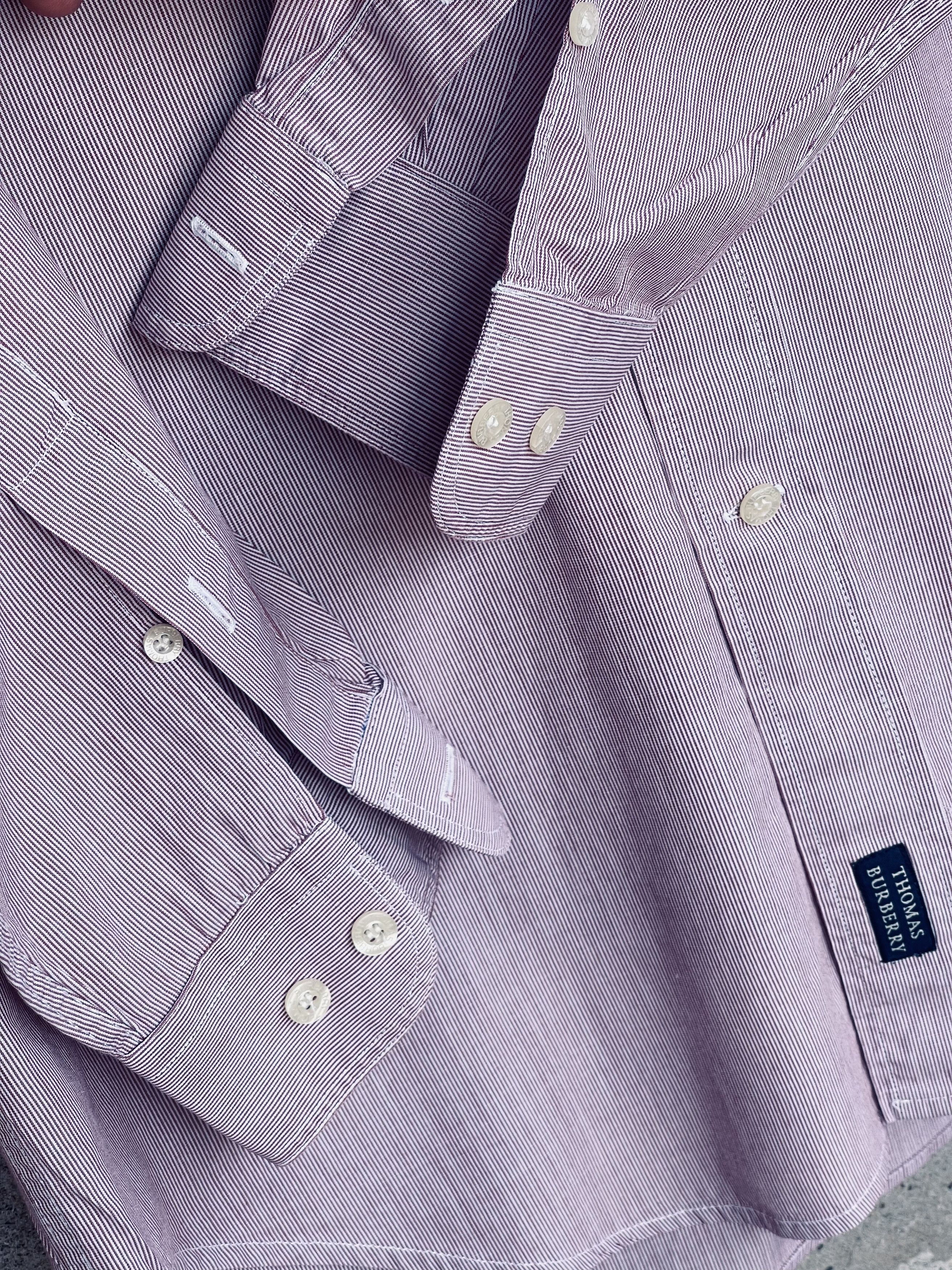 Burberry TB Burberry shirt striped size M Size US M / EU 48-50 / 2 - 2 Thumbnail