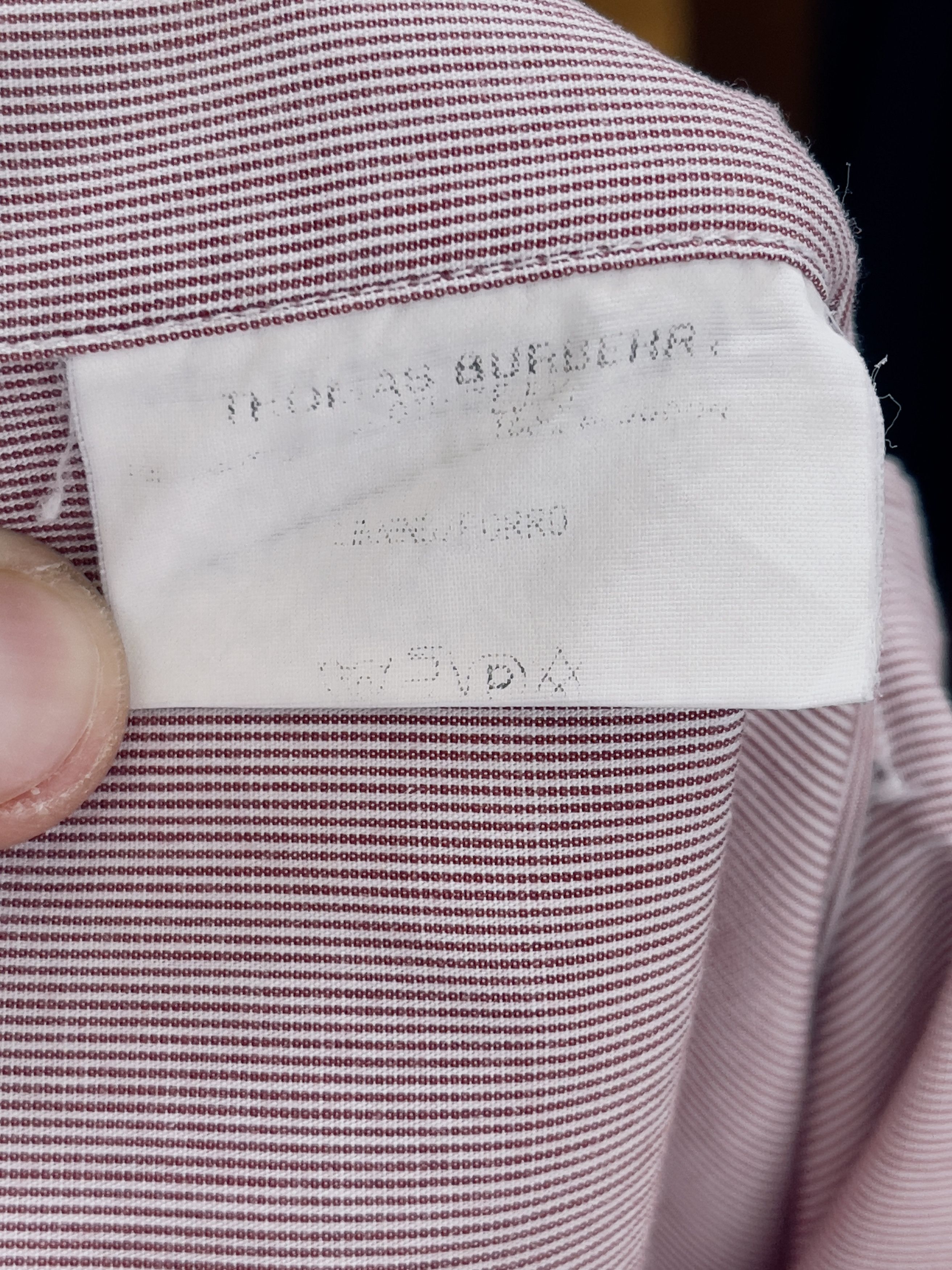 Burberry TB Burberry shirt striped size M Size US M / EU 48-50 / 2 - 6 Thumbnail