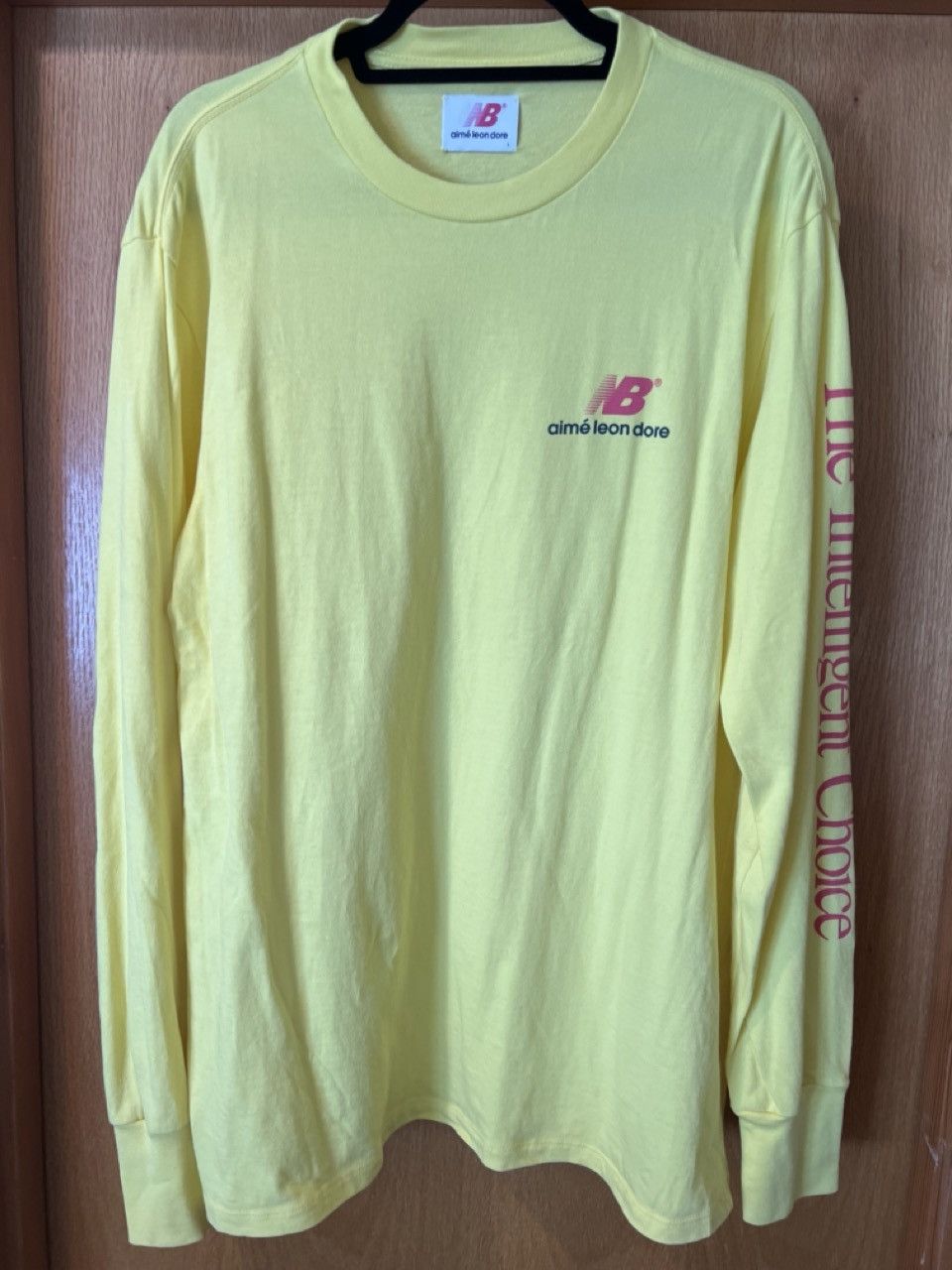 Aime Leon Dore × New Balance Aimé Leon Dore x New Balance "Intelligent Choice" L/S Tee Size US L / EU 52-54 / 3 - 1 Thumbnail