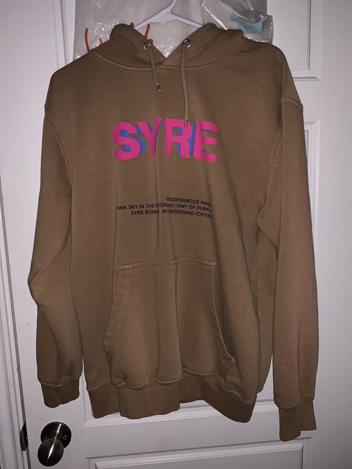 Tan syre hoodie sale