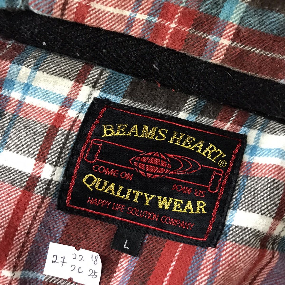 Beams Plus × Japanese Brand Beams heart Japanese zip up hoodies Jacket Size US L / EU 52-54 / 3 - 8 Thumbnail