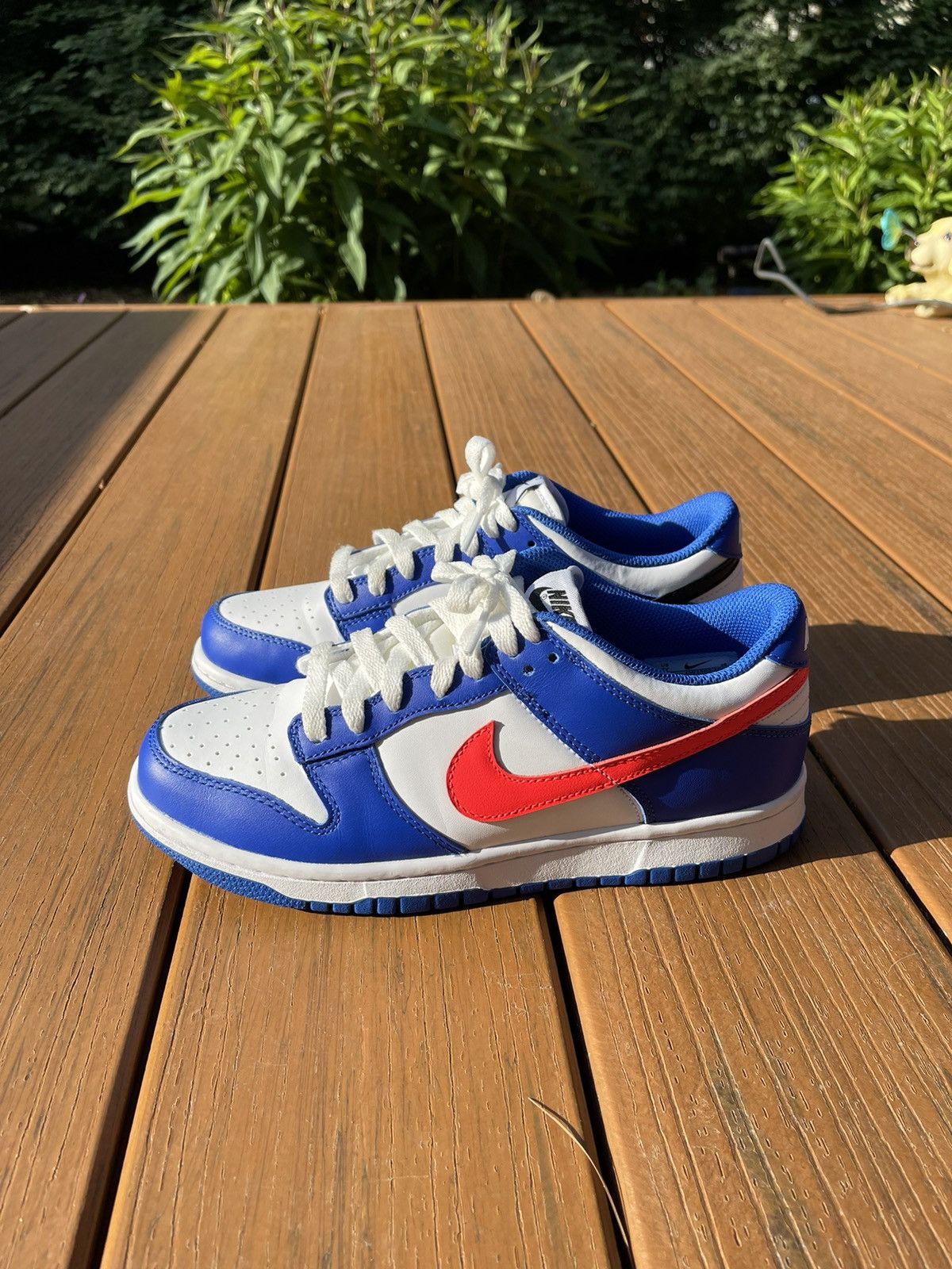 Nike Nike Dunk Low GS Royal Crimson Size US 7 / EU 40 - 2 Thumbnail