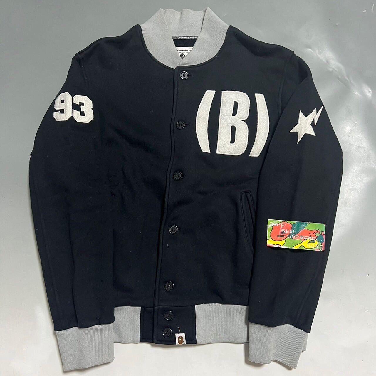 BAPE Sta versity black/gray