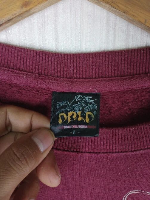 Japanese Brand × Vintage Rare Vintage Oblo Japanese Brand Big Dragon Sweatshirt Size US L / EU 52-54 / 3 - 4 Thumbnail
