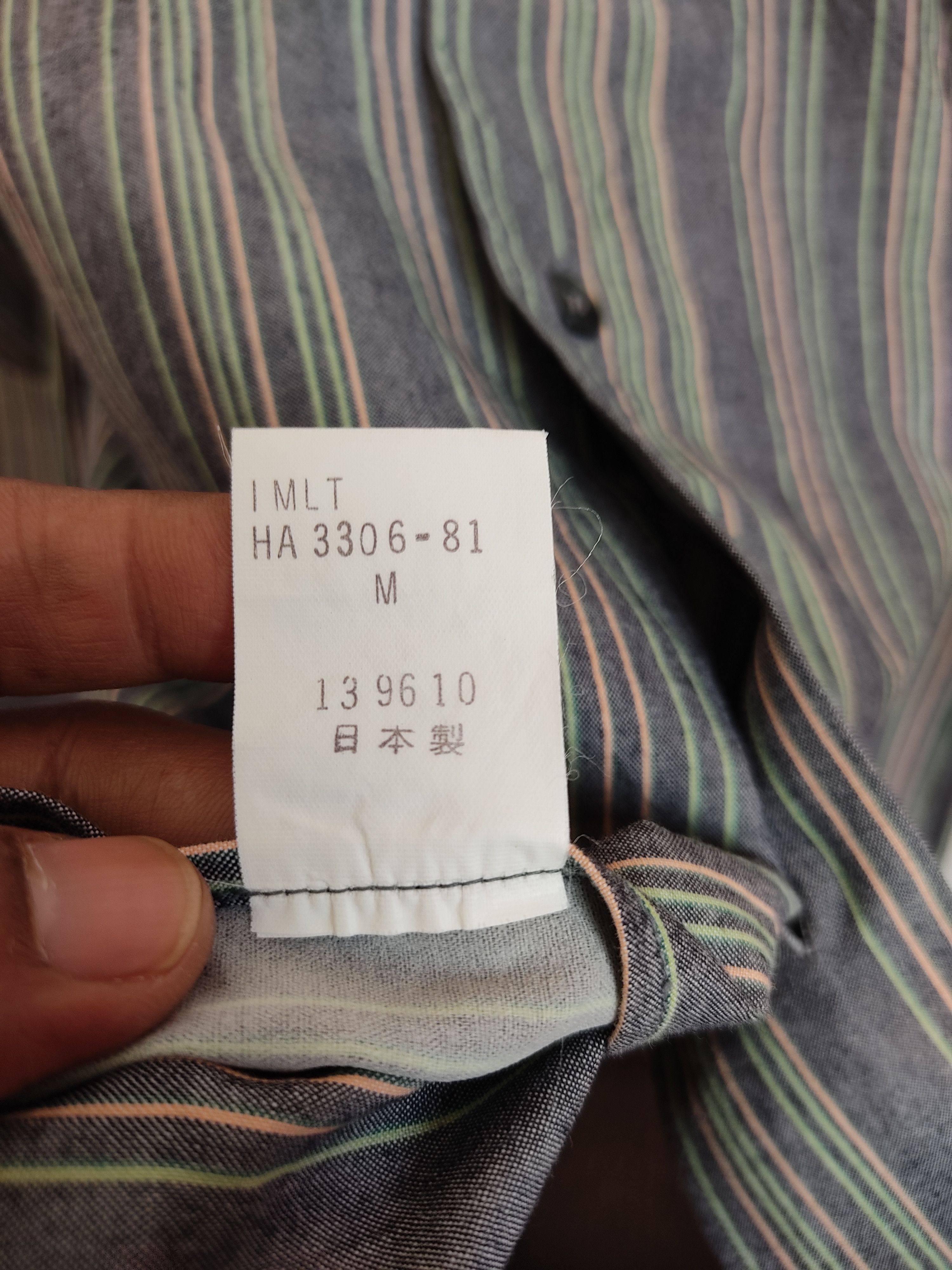 Issey Miyake VINTAGE IM ISSEY MIYAKE SHIRT Size US M / EU 48-50 / 2 - 4 Thumbnail