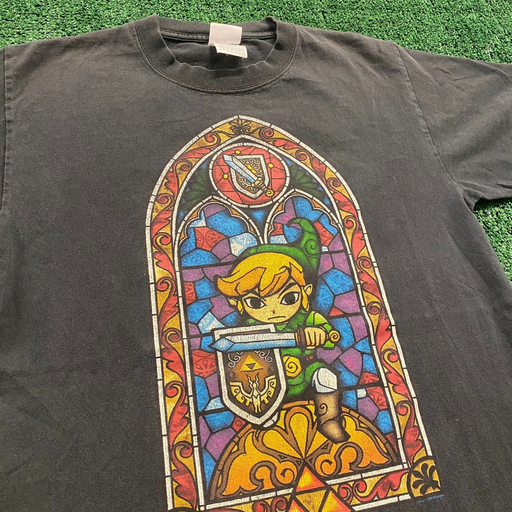 Nintendo Legend of Zelda Toon Link Tee Vintage Y2K Nintendo Shirt Size US S / EU 44-46 / 1 - 2 Thumbnail