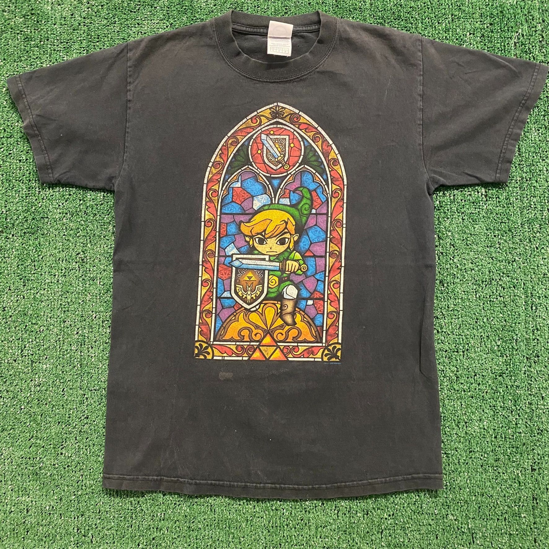 Nintendo Legend of Zelda Toon Link Tee Vintage Y2K Nintendo Shirt Size US S / EU 44-46 / 1 - 1 Thumbnail