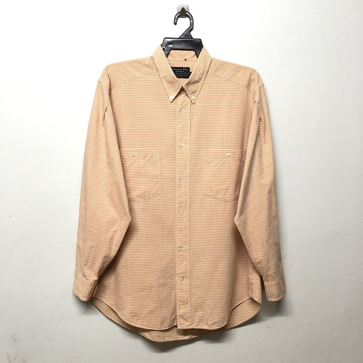 Christian Dior Monsieur Vintage Christian Dior Checker Button Up Size US M / EU 48-50 / 2 - 1 Thumbnail