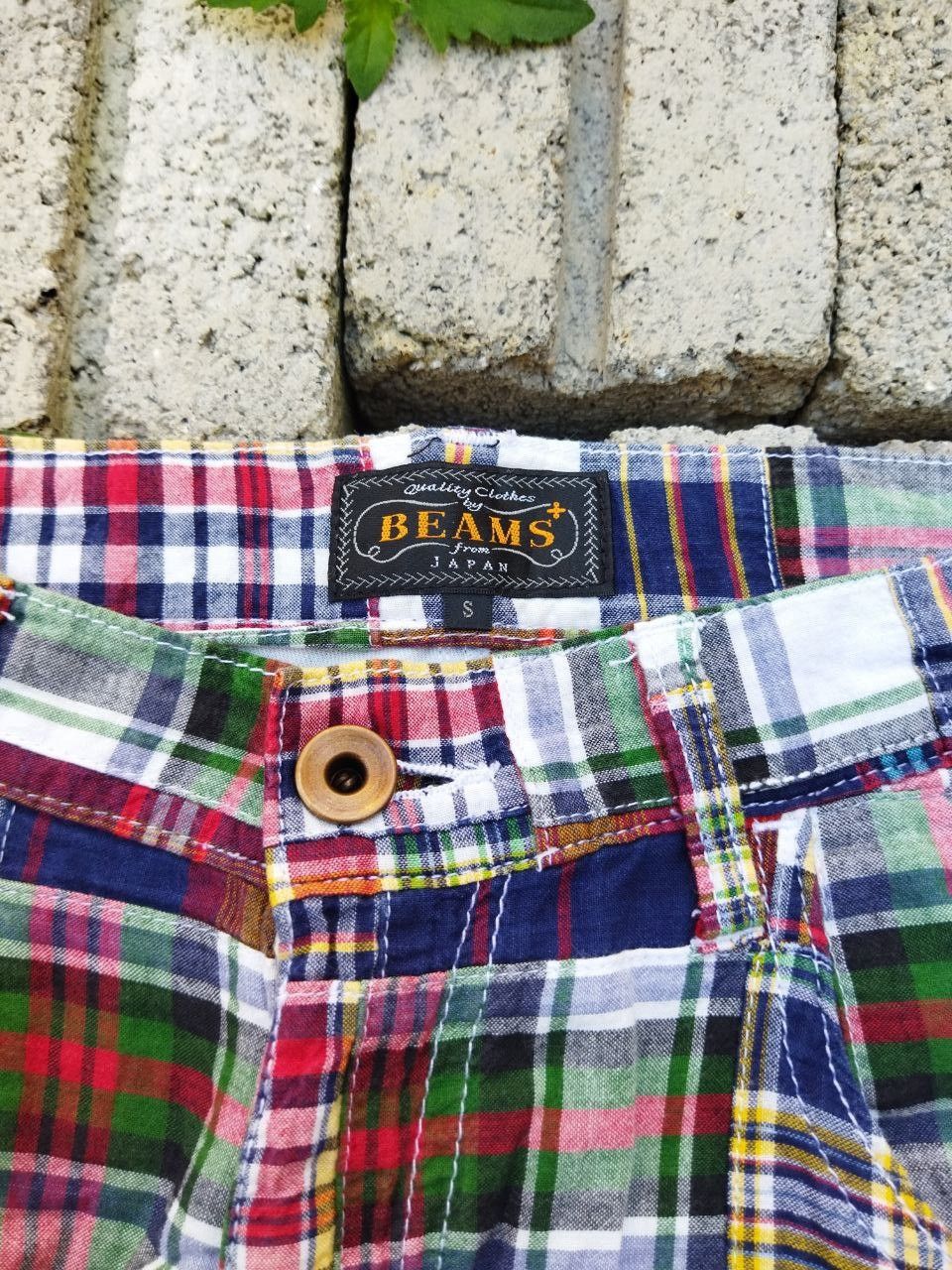 Beams Plus Beams Plus Japan Patchwork Shortpants Size US 31 - 3 Thumbnail