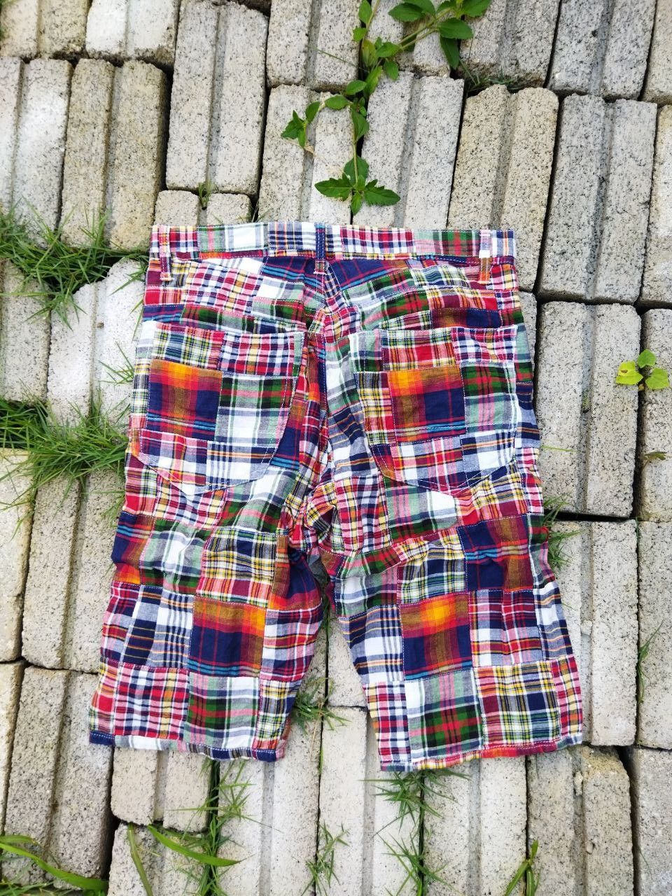 Beams Plus Beams Plus Japan Patchwork Shortpants Size US 31 - 4 Thumbnail