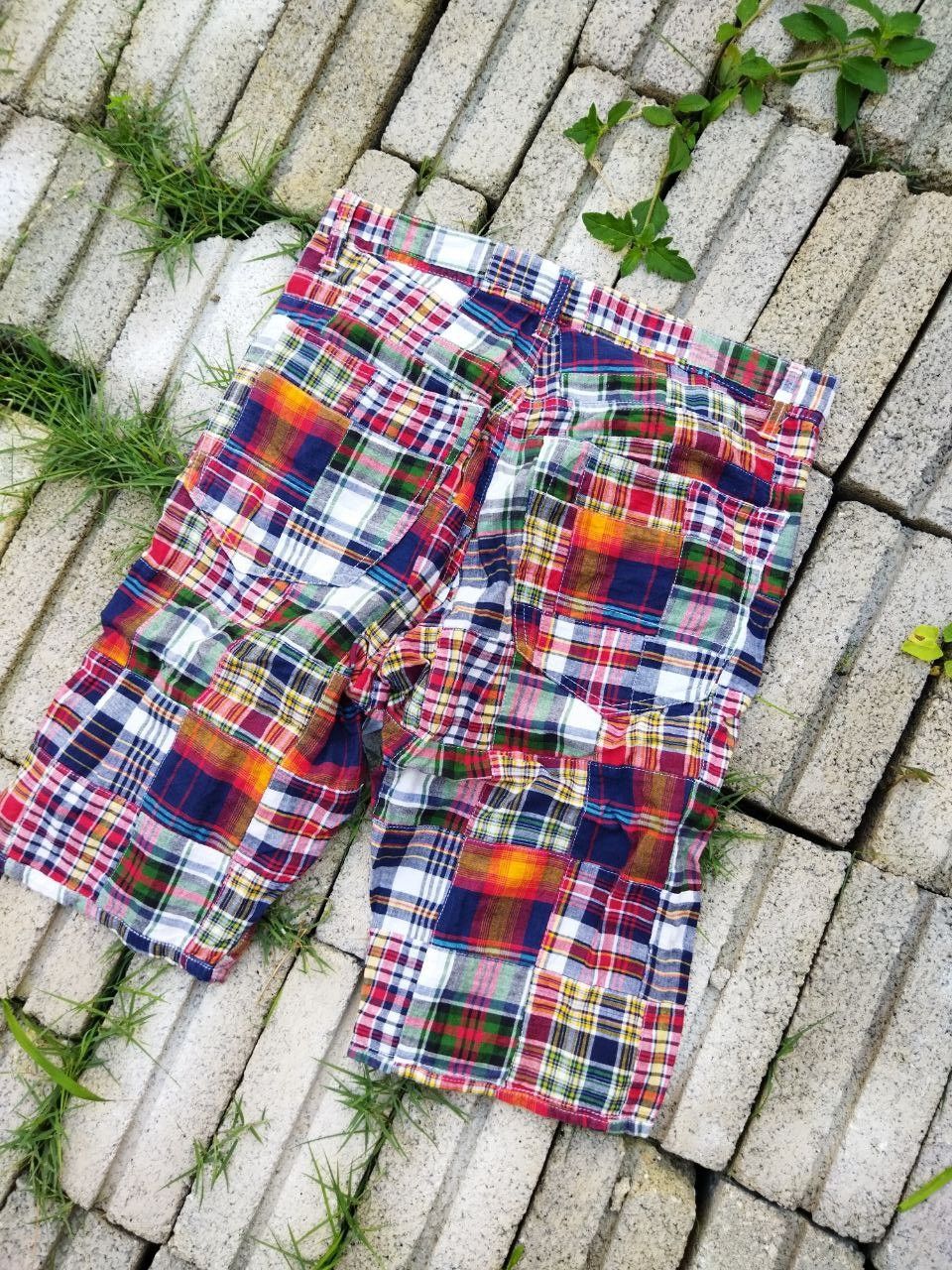 Beams Plus Beams Plus Japan Patchwork Shortpants Size US 31 - 5 Thumbnail