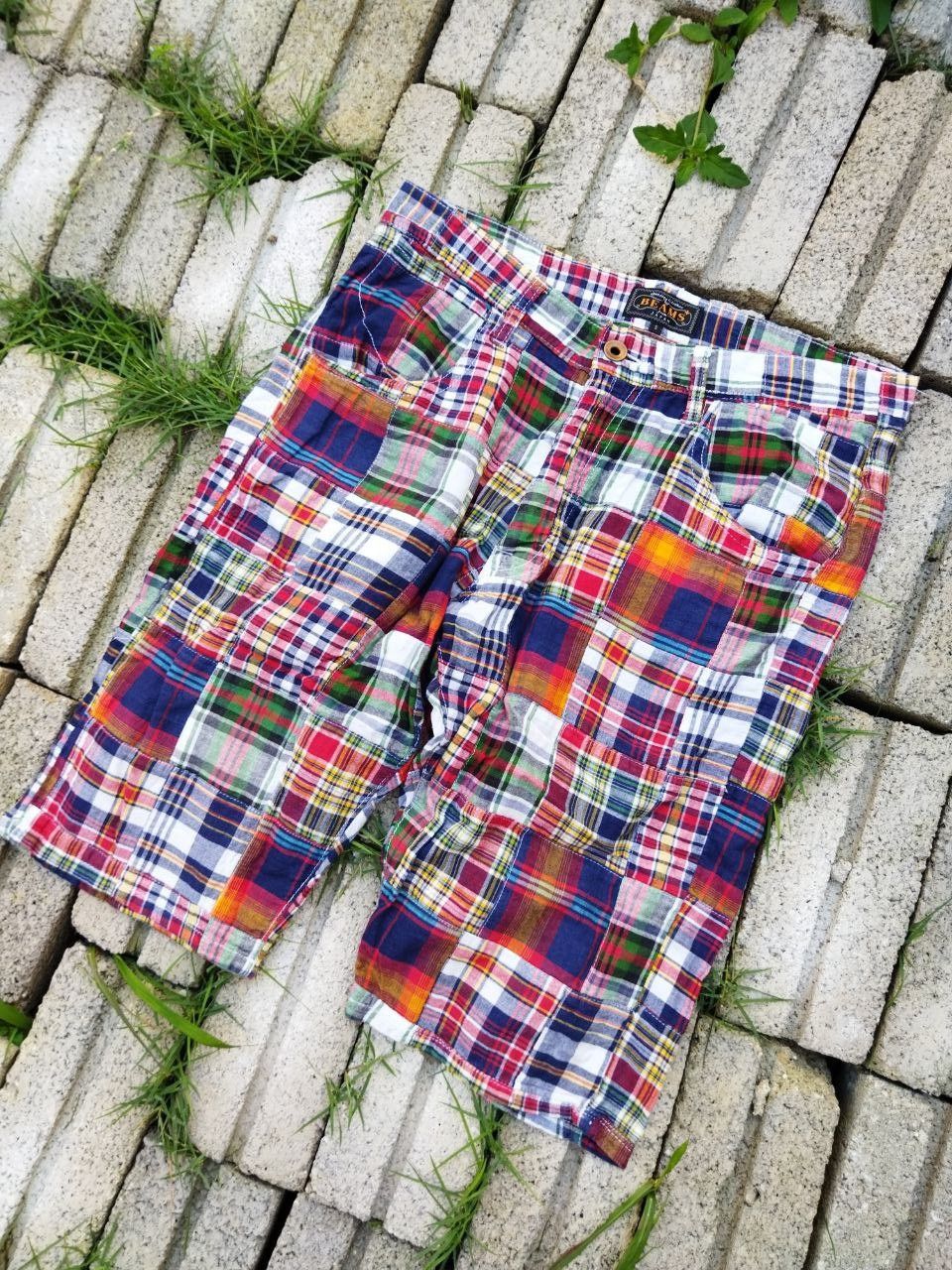 Beams Plus Beams Plus Japan Patchwork Shortpants Size US 31 - 2 Thumbnail