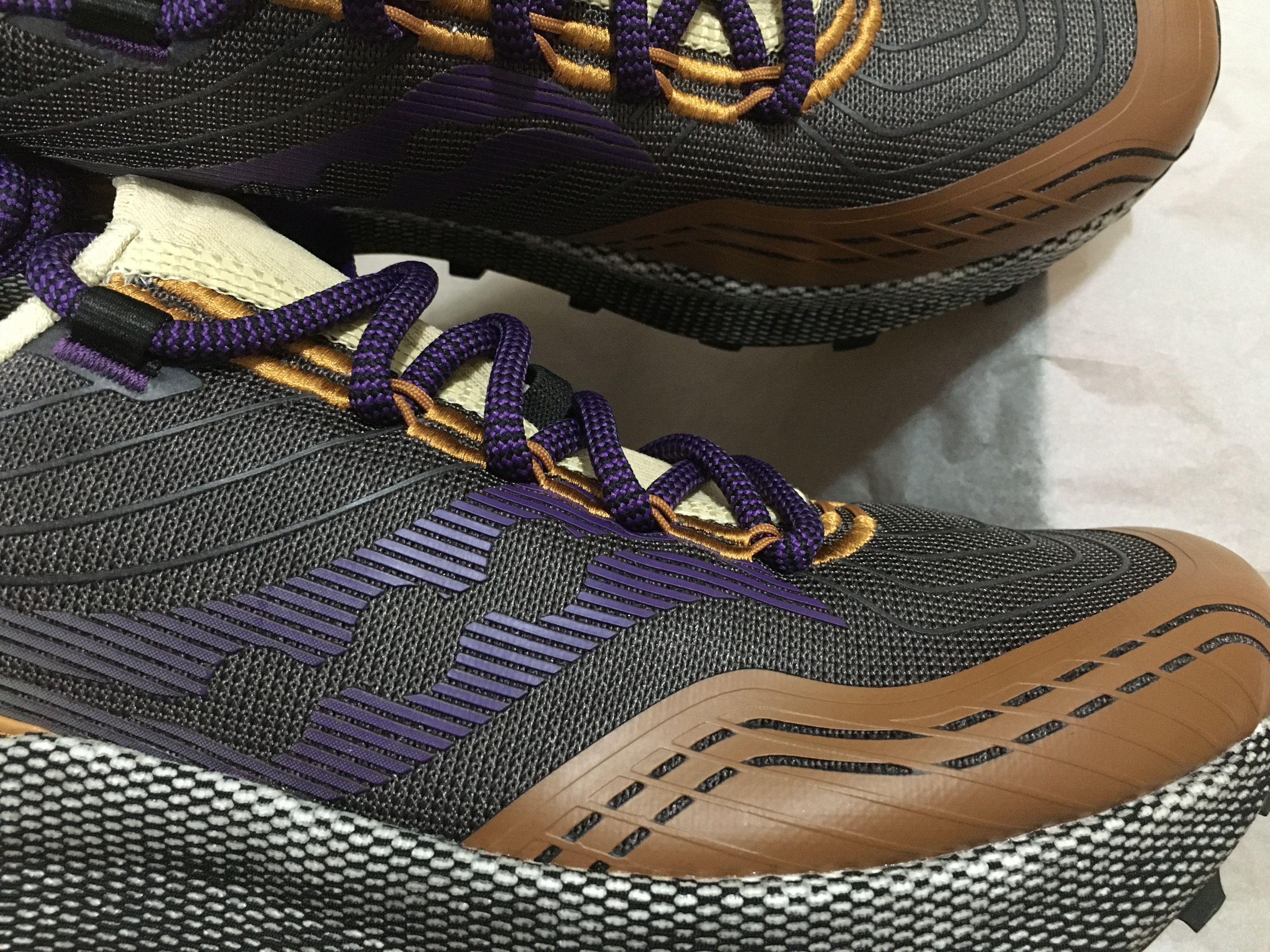 Saucony Endorphin Trail Brown/Purple Size US 9 / EU 42 - 3 Thumbnail