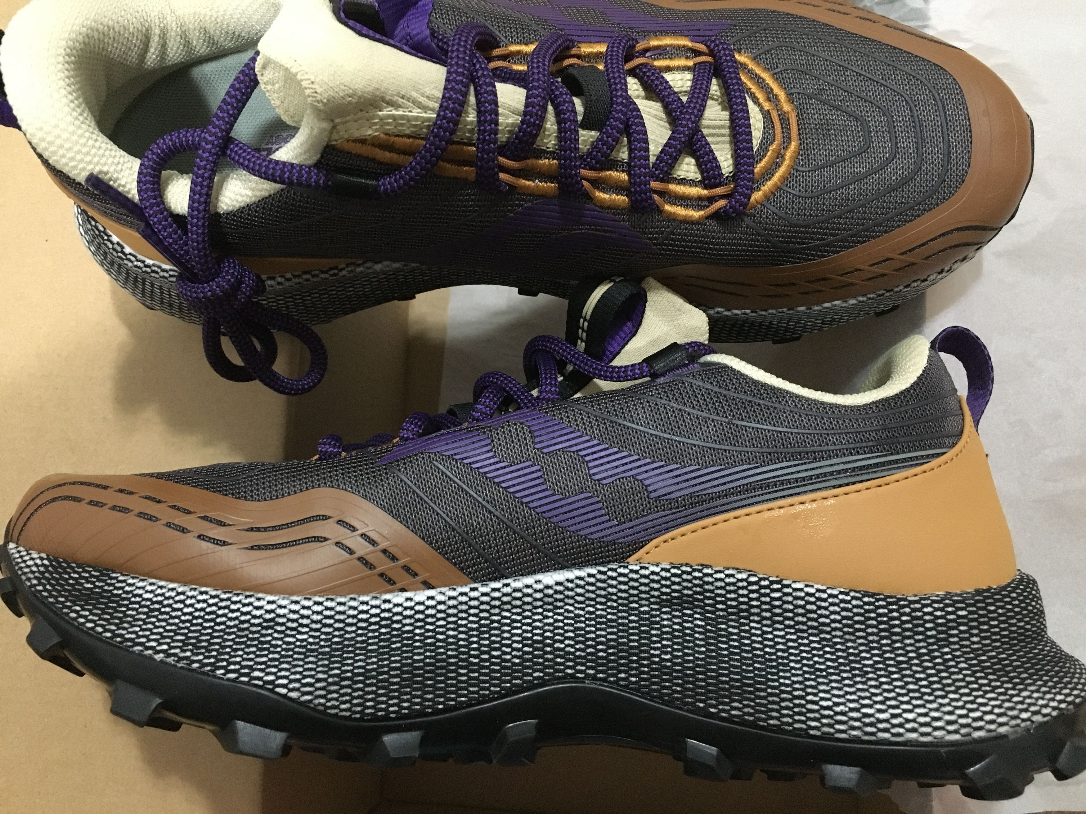 Saucony Endorphin Trail Brown/Purple Size US 9 / EU 42 - 7 Thumbnail