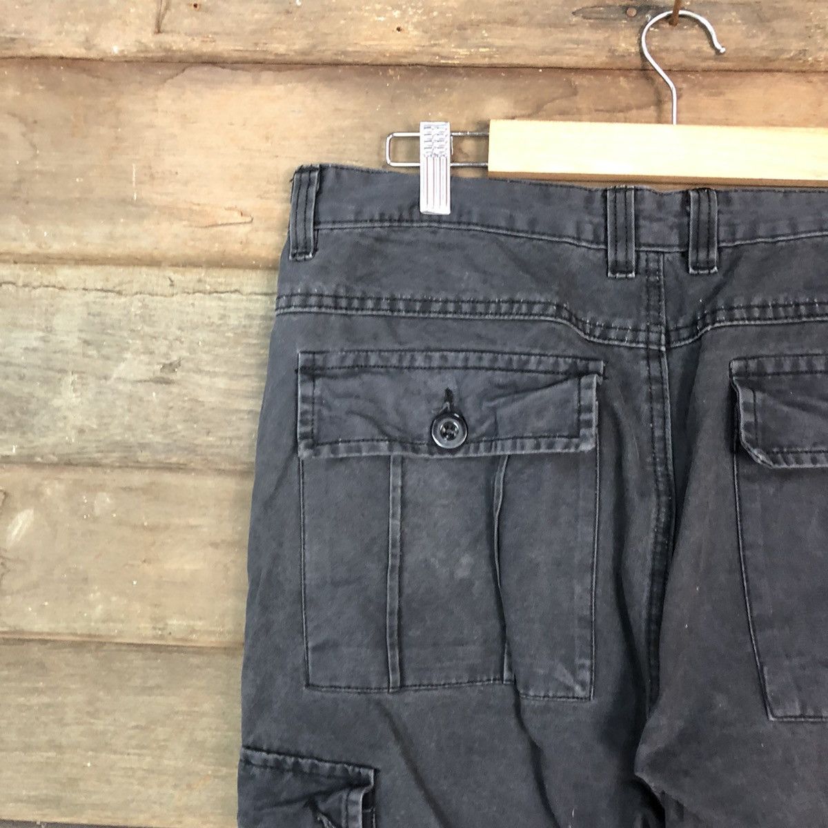Japanese Brand CARGO PANTS MULTIPOCKET JAPANESE BRANDED STREETWEAR HY #917 Size US 31 - 14 Thumbnail
