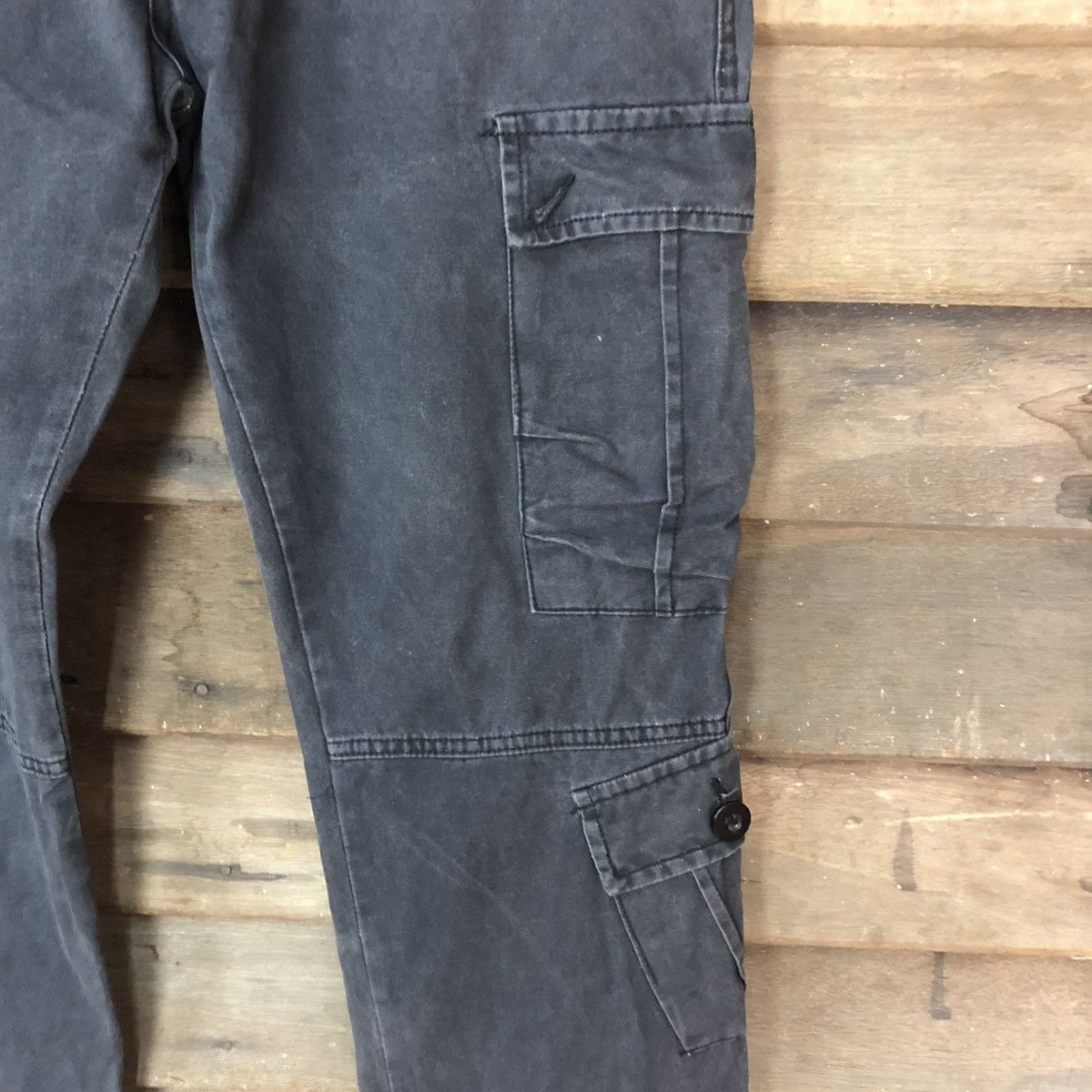 Japanese Brand CARGO PANTS MULTIPOCKET JAPANESE BRANDED STREETWEAR HY #917 Size US 31 - 7 Thumbnail