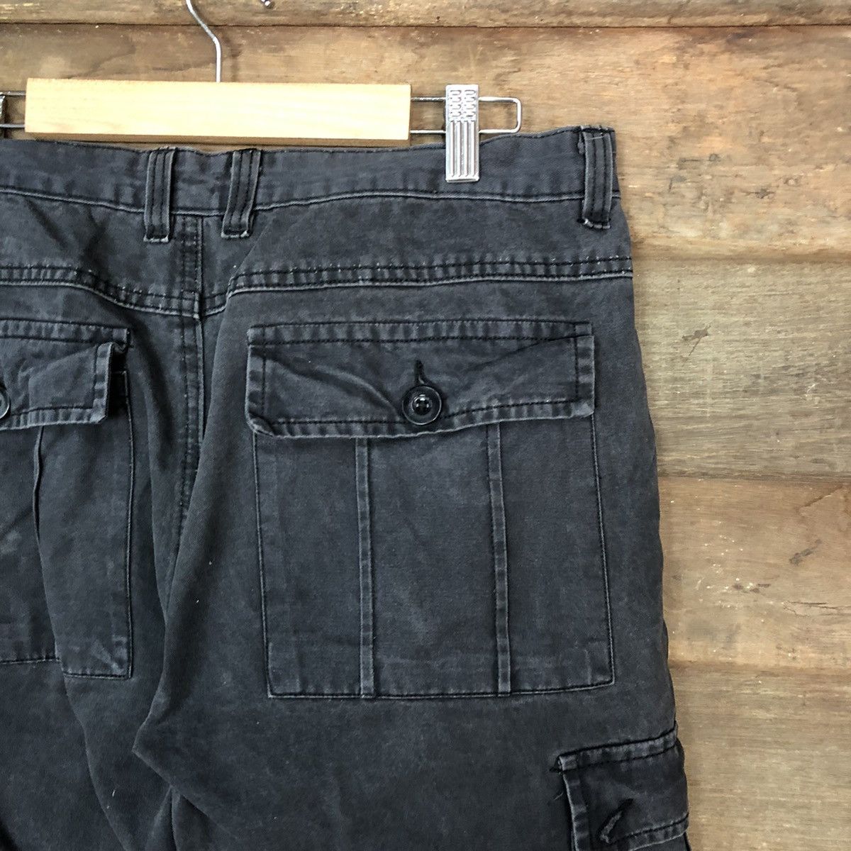 Japanese Brand CARGO PANTS MULTIPOCKET JAPANESE BRANDED STREETWEAR HY #917 Size US 31 - 15 Thumbnail