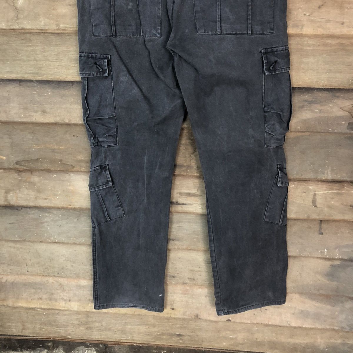 Japanese Brand CARGO PANTS MULTIPOCKET JAPANESE BRANDED STREETWEAR HY #917 Size US 31 - 13 Thumbnail
