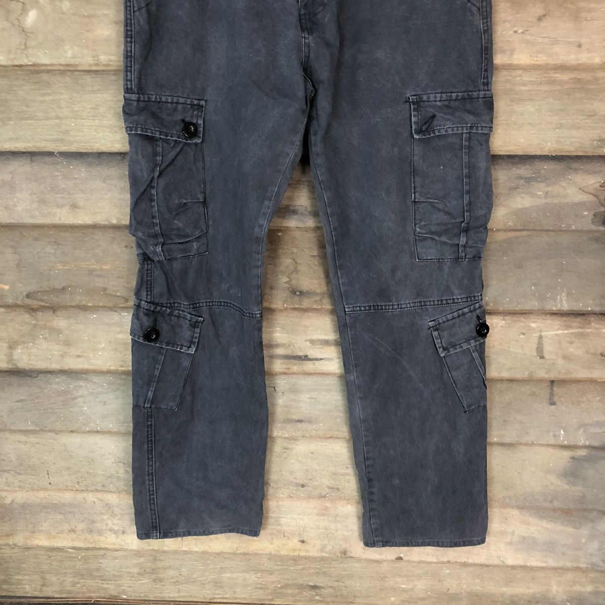 Japanese Brand CARGO PANTS MULTIPOCKET JAPANESE BRANDED STREETWEAR HY #917 Size US 31 - 3 Thumbnail
